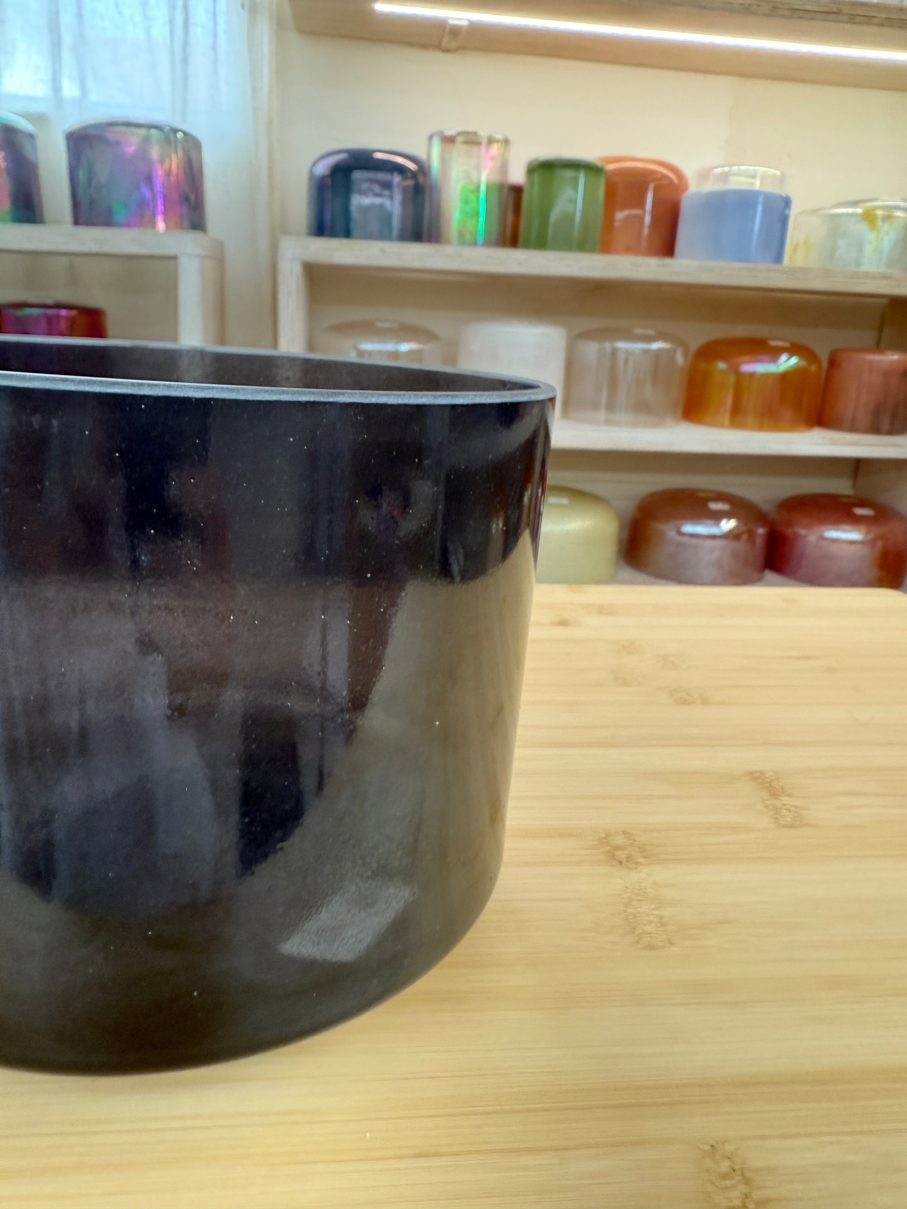 8" G#-5 Shungite 153031 Crystal Tones® Alchemy Singing Bowl