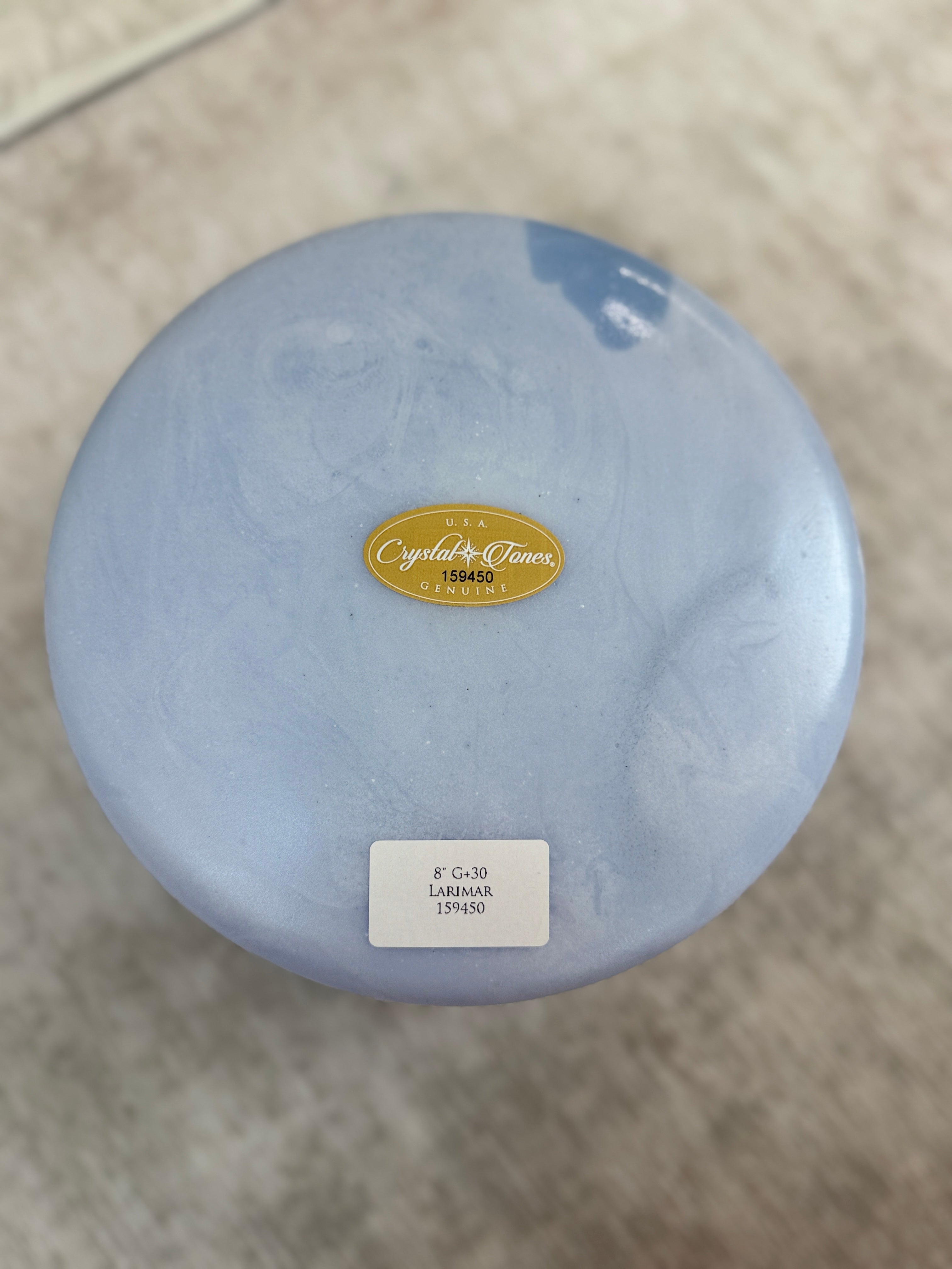 8" G+30 Larimar 159450 Crystal Tones® Alchemy Singing Bowl