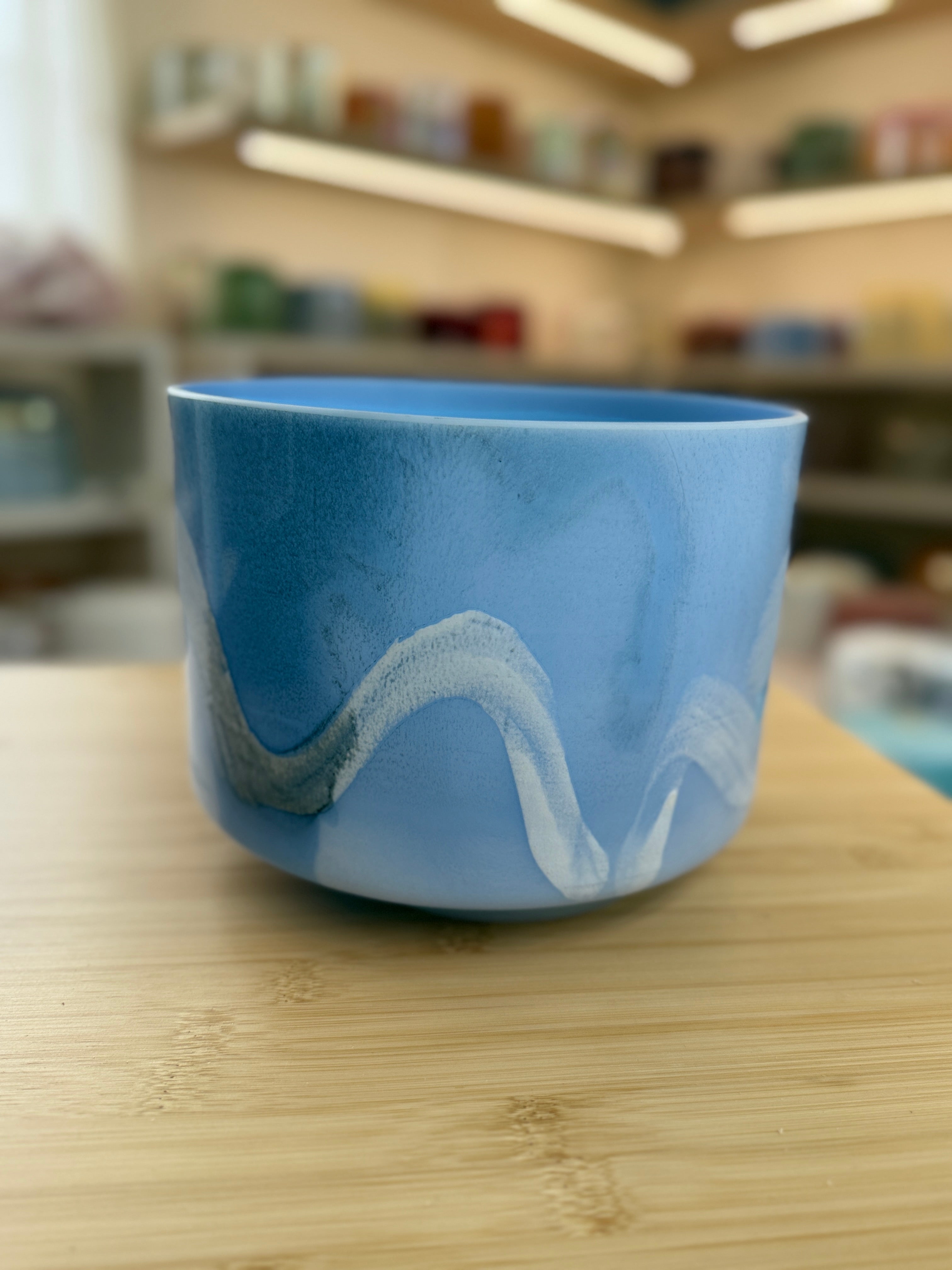 8" G+30 Larimar 159450 Crystal Tones® Alchemy Singing Bowl