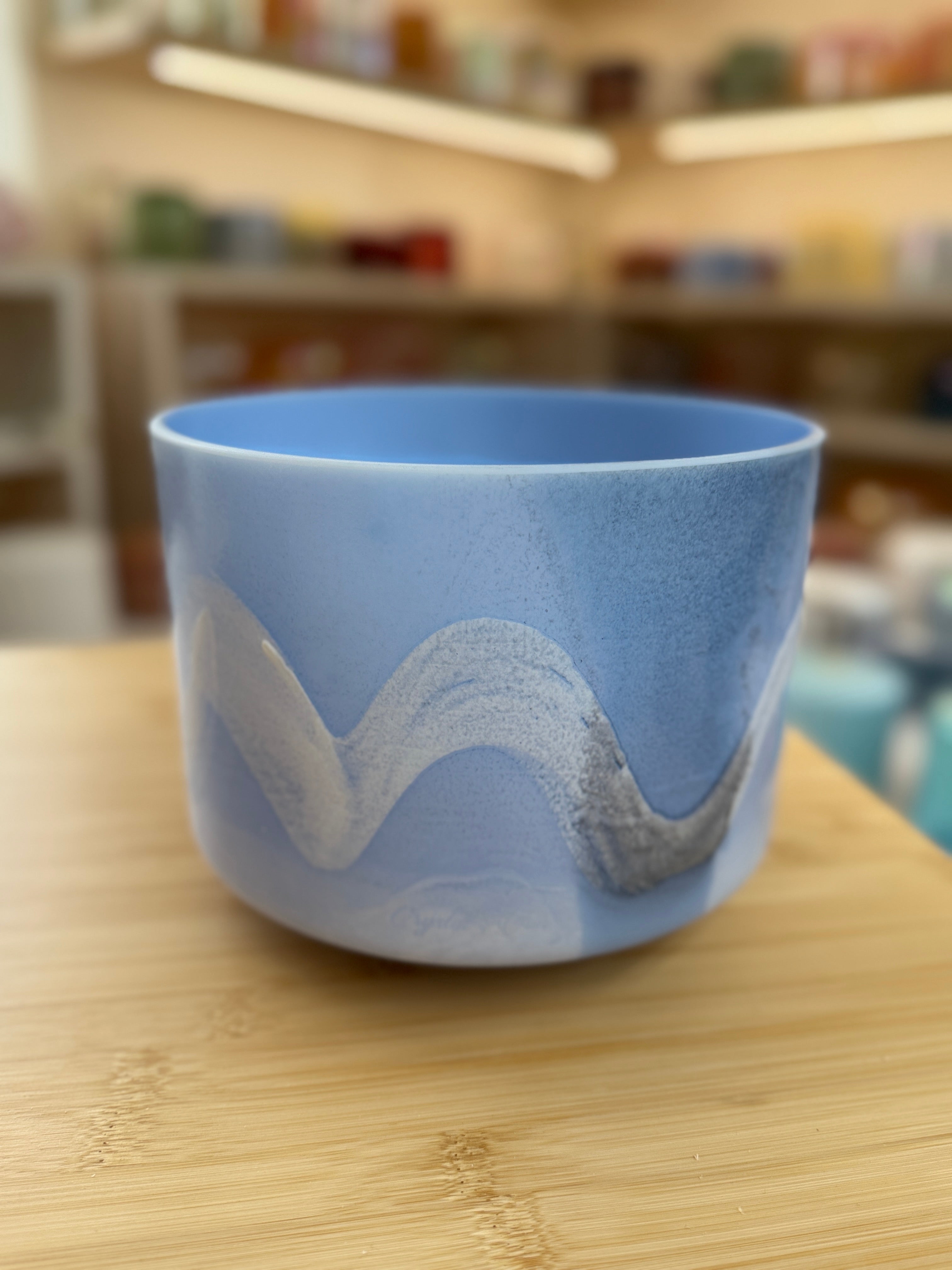 8" G+30 Larimar 159450 Crystal Tones® Alchemy Singing Bowl