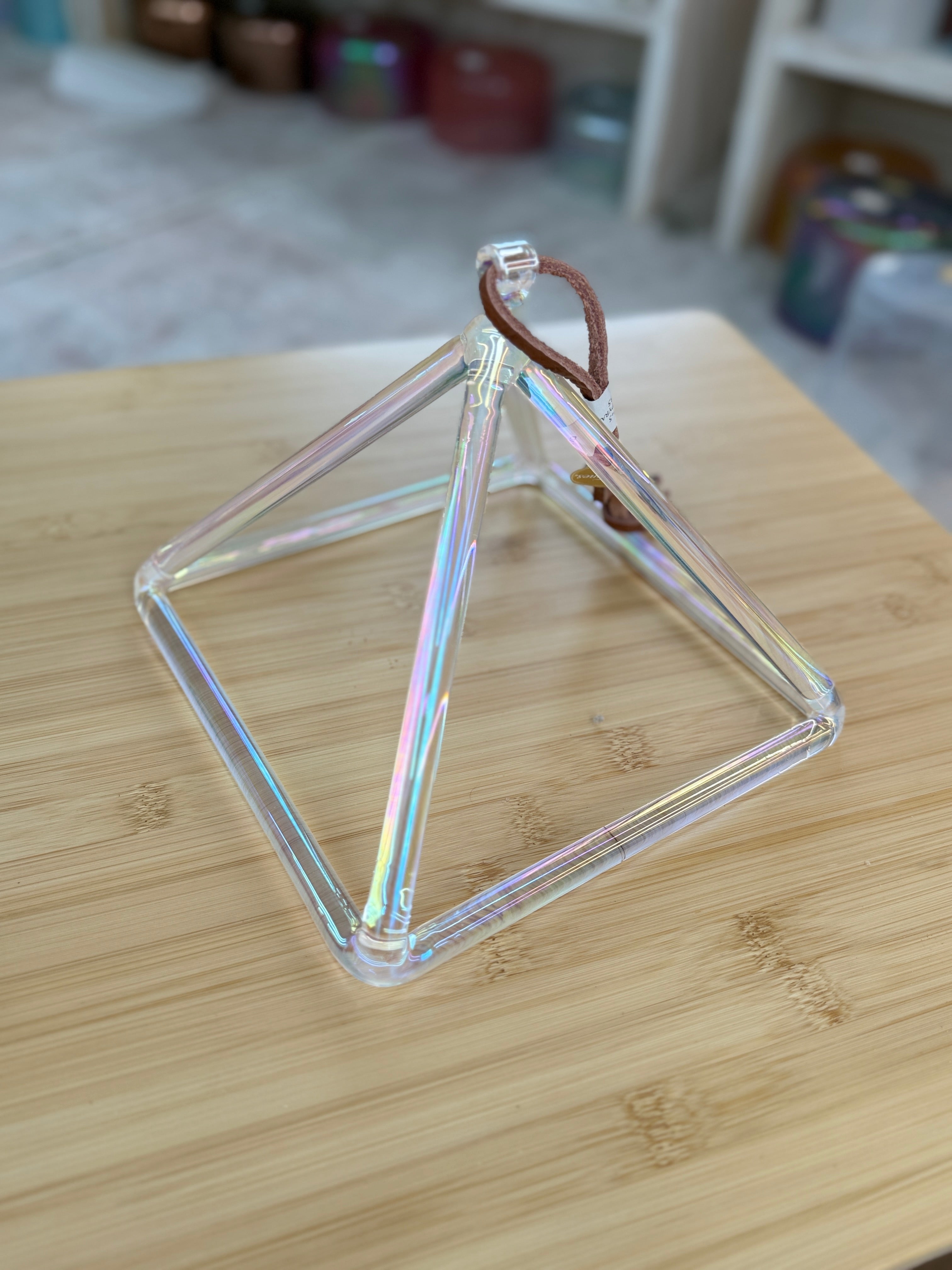 8" G#+5 Platinum 160635 Crystal Tones® Alchemy Singing Pyramid