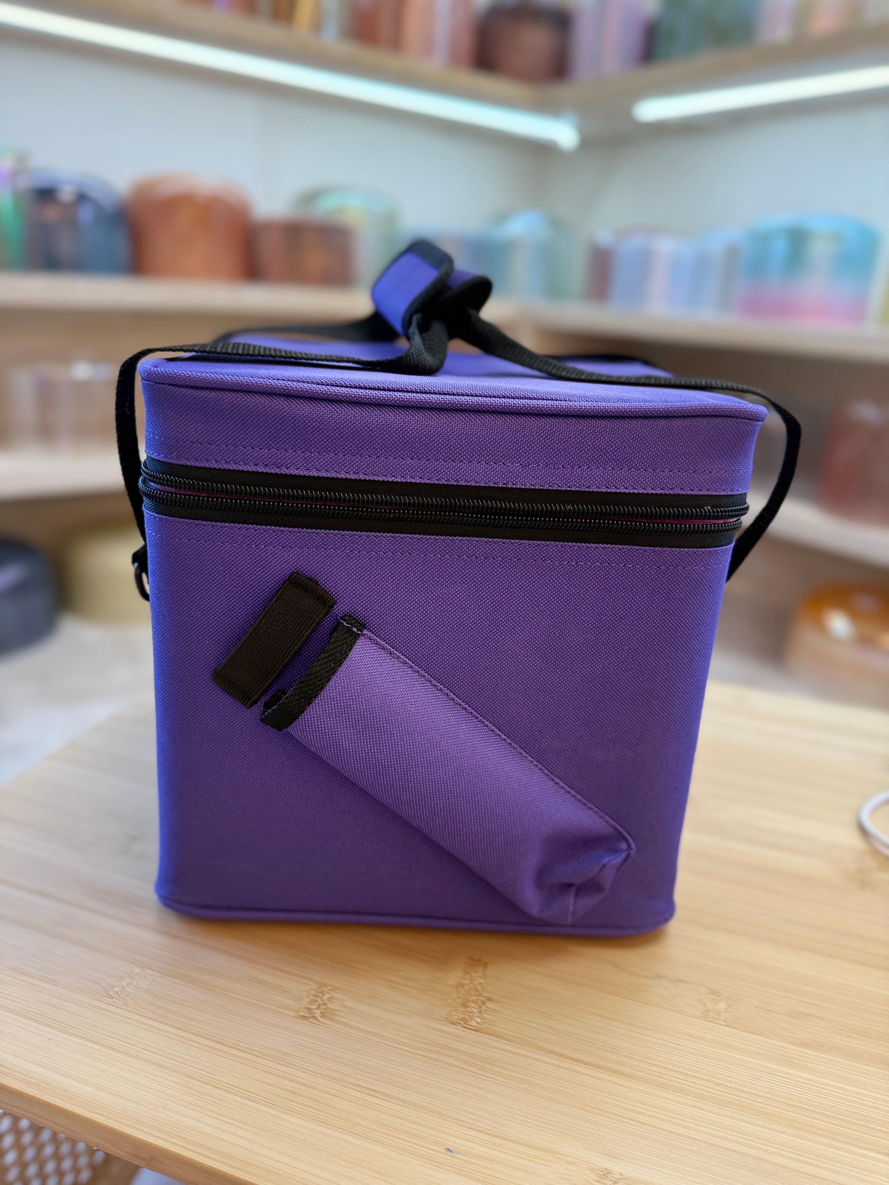 7” Purple Pyramid Case