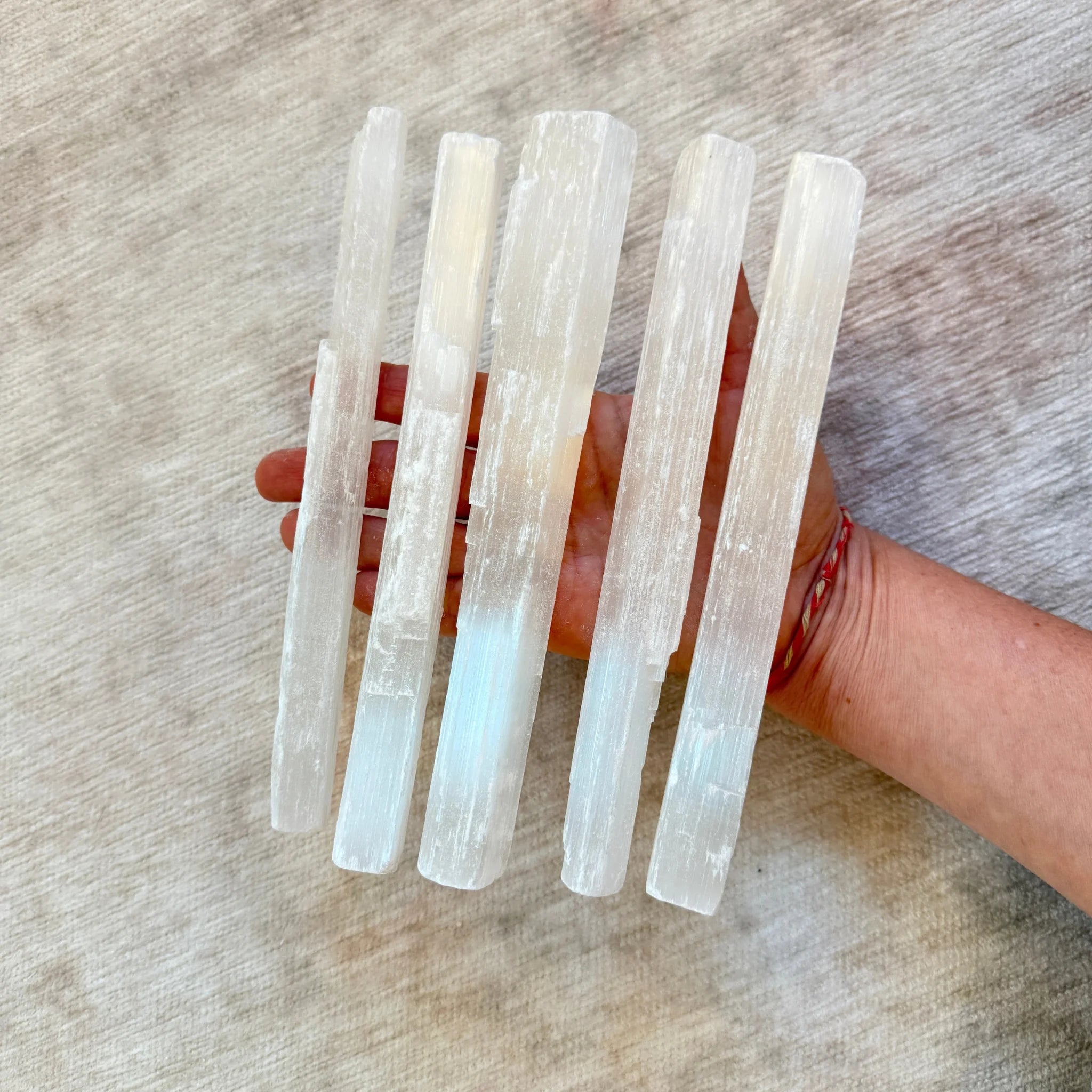 8" Selenite Wands