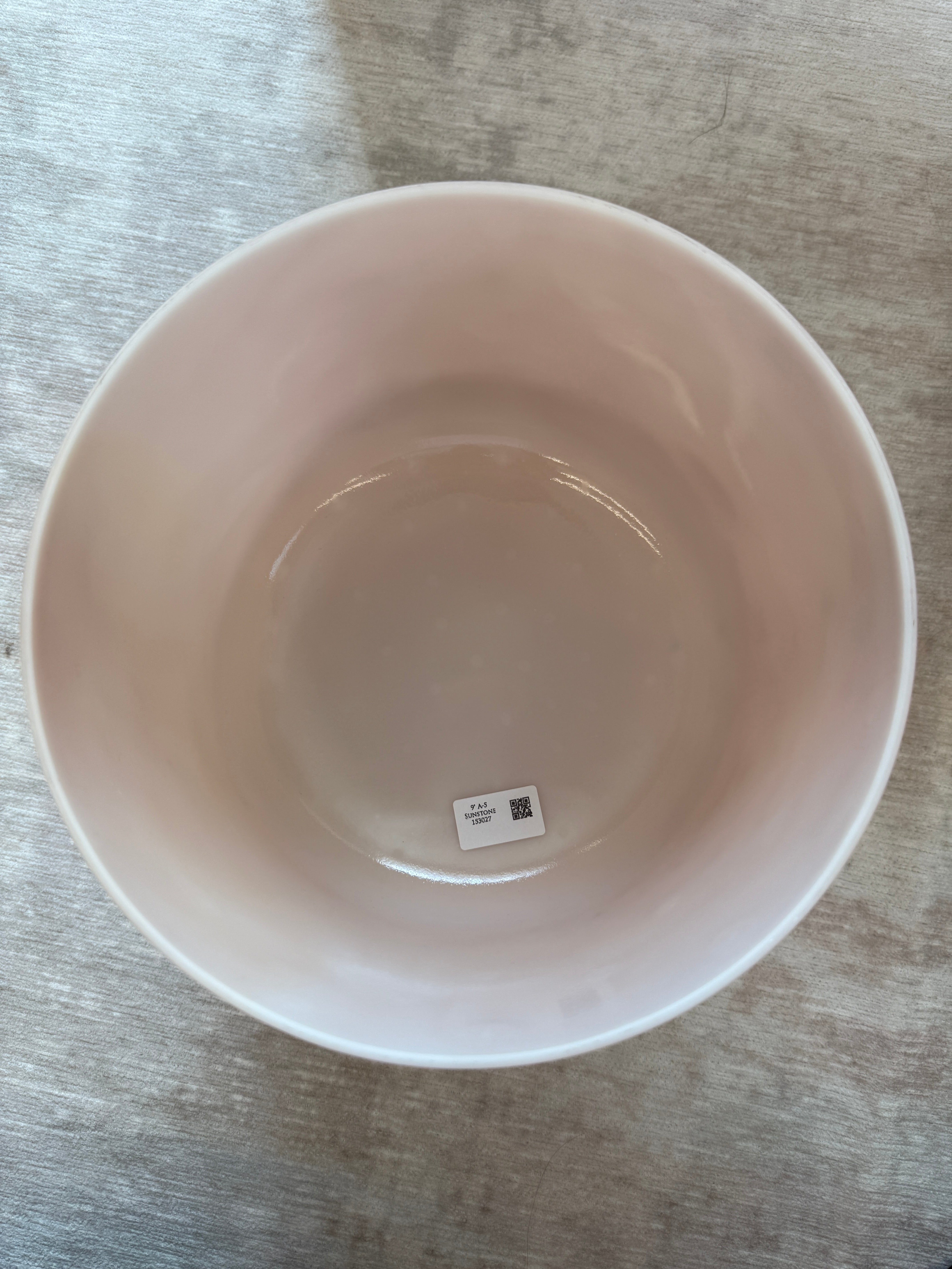 9" A-5 Sunstone 153027 Crystal Tones® Alchemy Singing Bowl