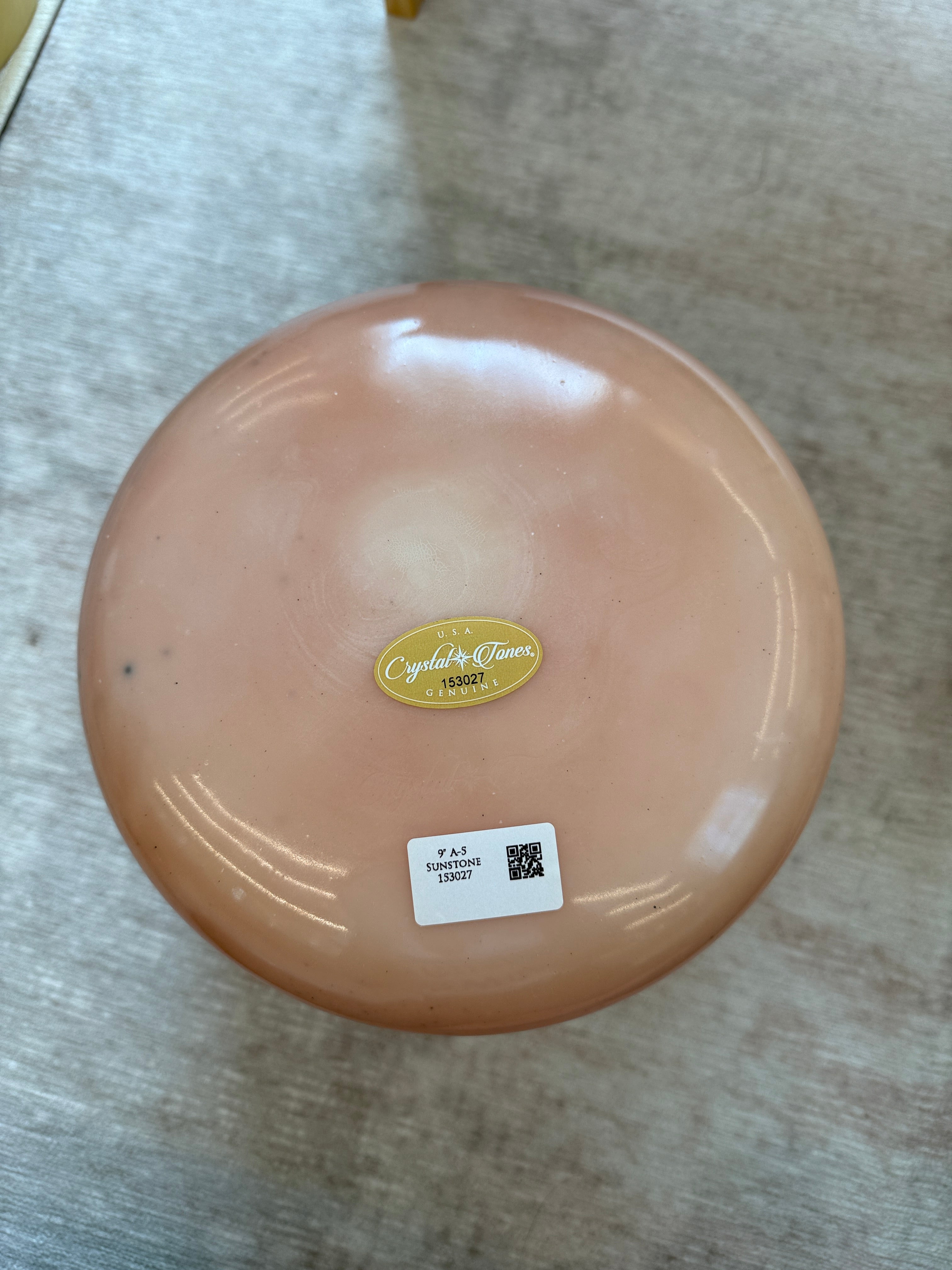 9" A-5 Sunstone 153027 Crystal Tones® Alchemy Singing Bowl