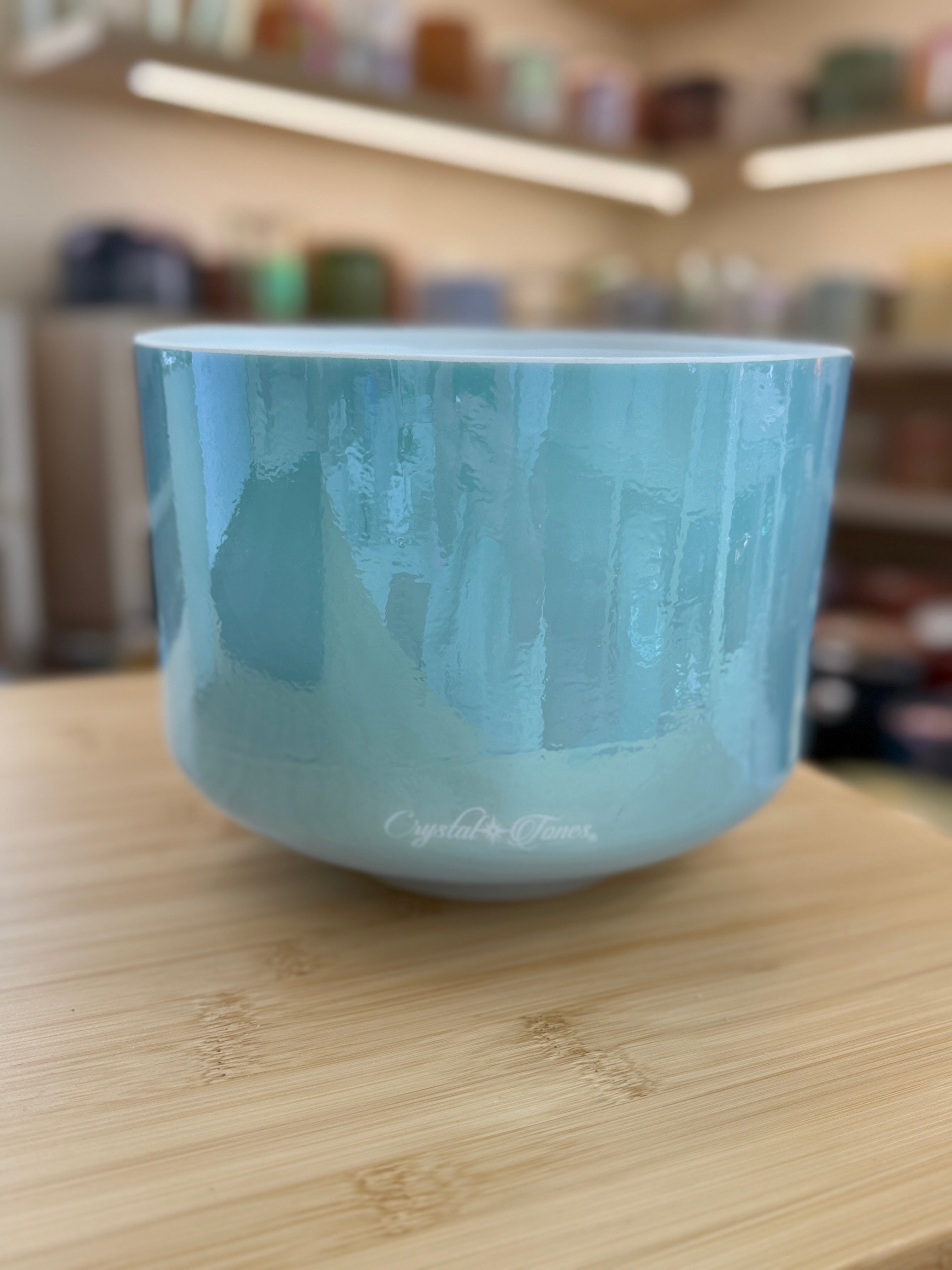 9" A+10 Ocean Gold 159205 Crystal Tones® Alchemy Singing Bowl