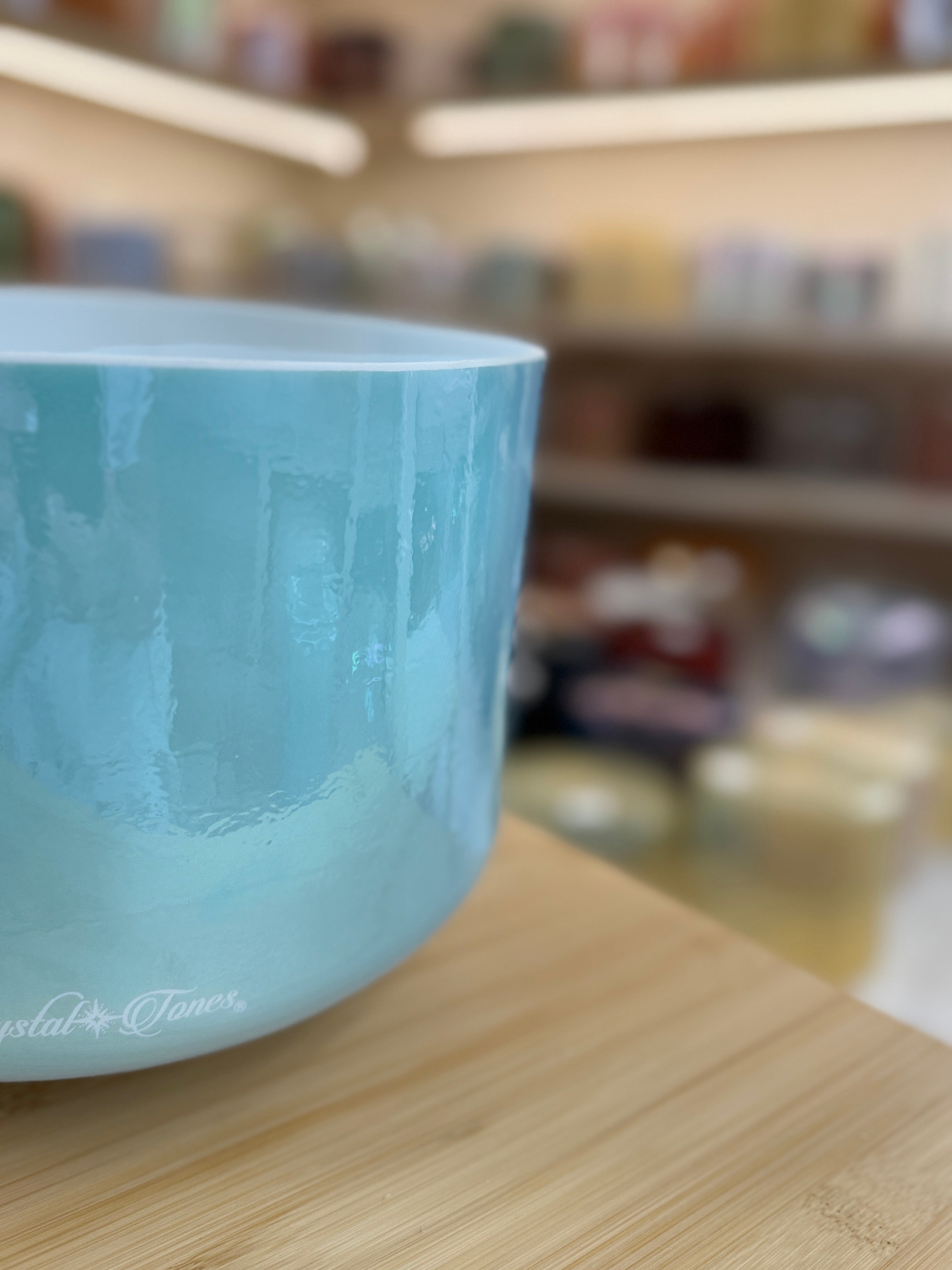 9" A+10 Ocean Gold 159205 Crystal Tones® Alchemy Singing Bowl