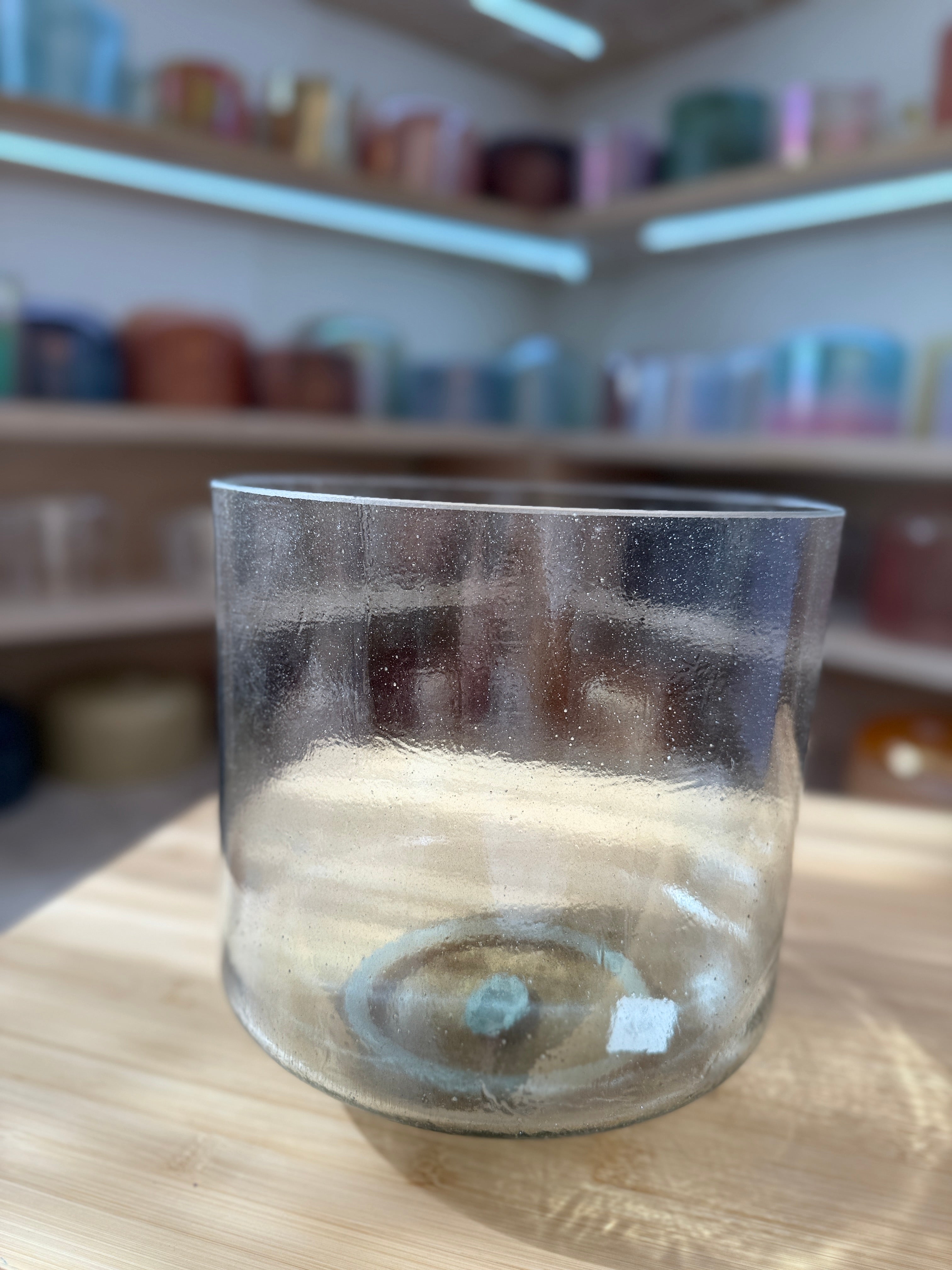 9" A#+30 Sage Aura Gold 156567 Crystal Tones® Alchemy Singing Bowl