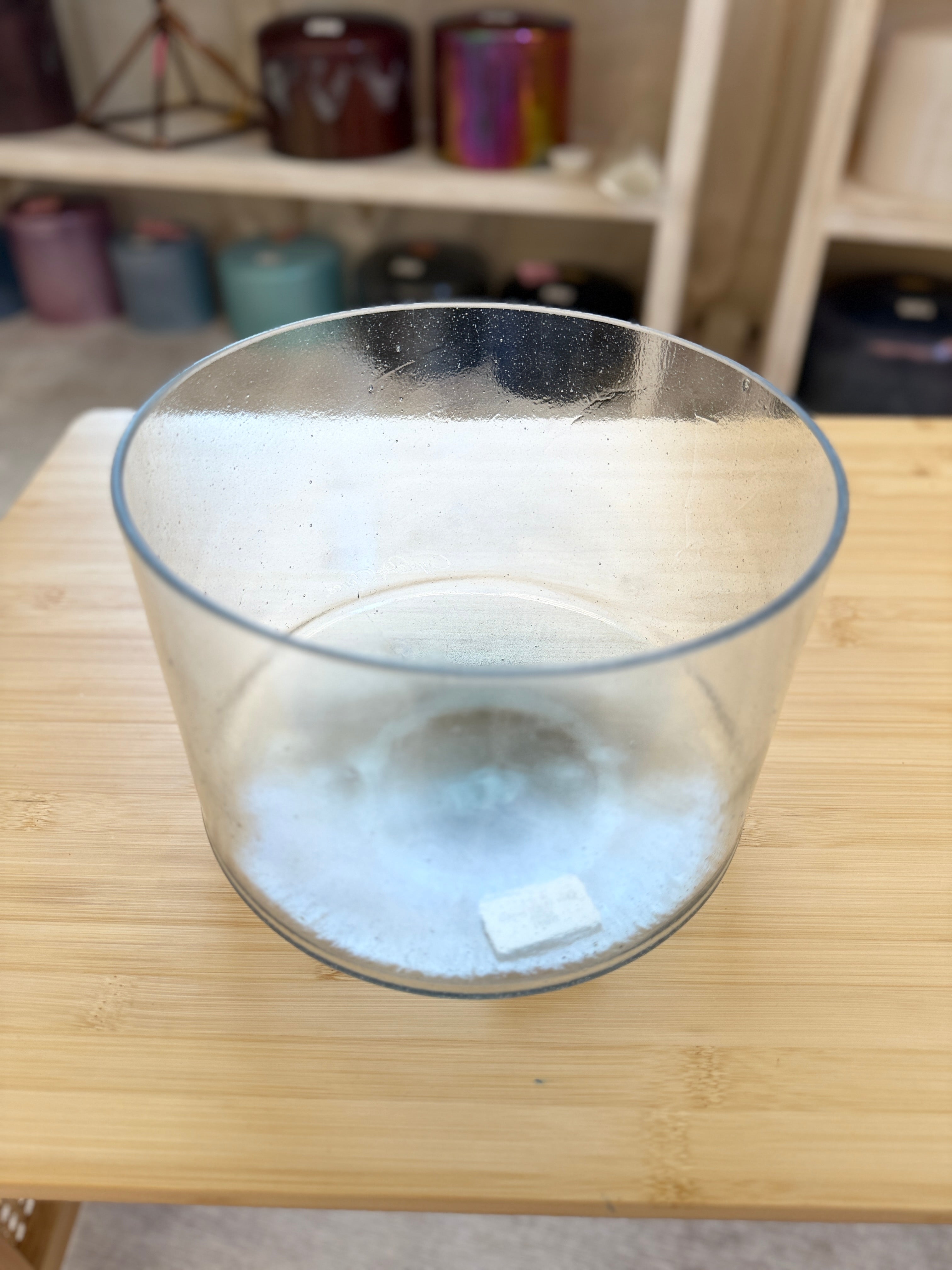 9" C-20 Green Heart Aura Gold 156919 Crystal Tones® Alchemy Singing Bowl