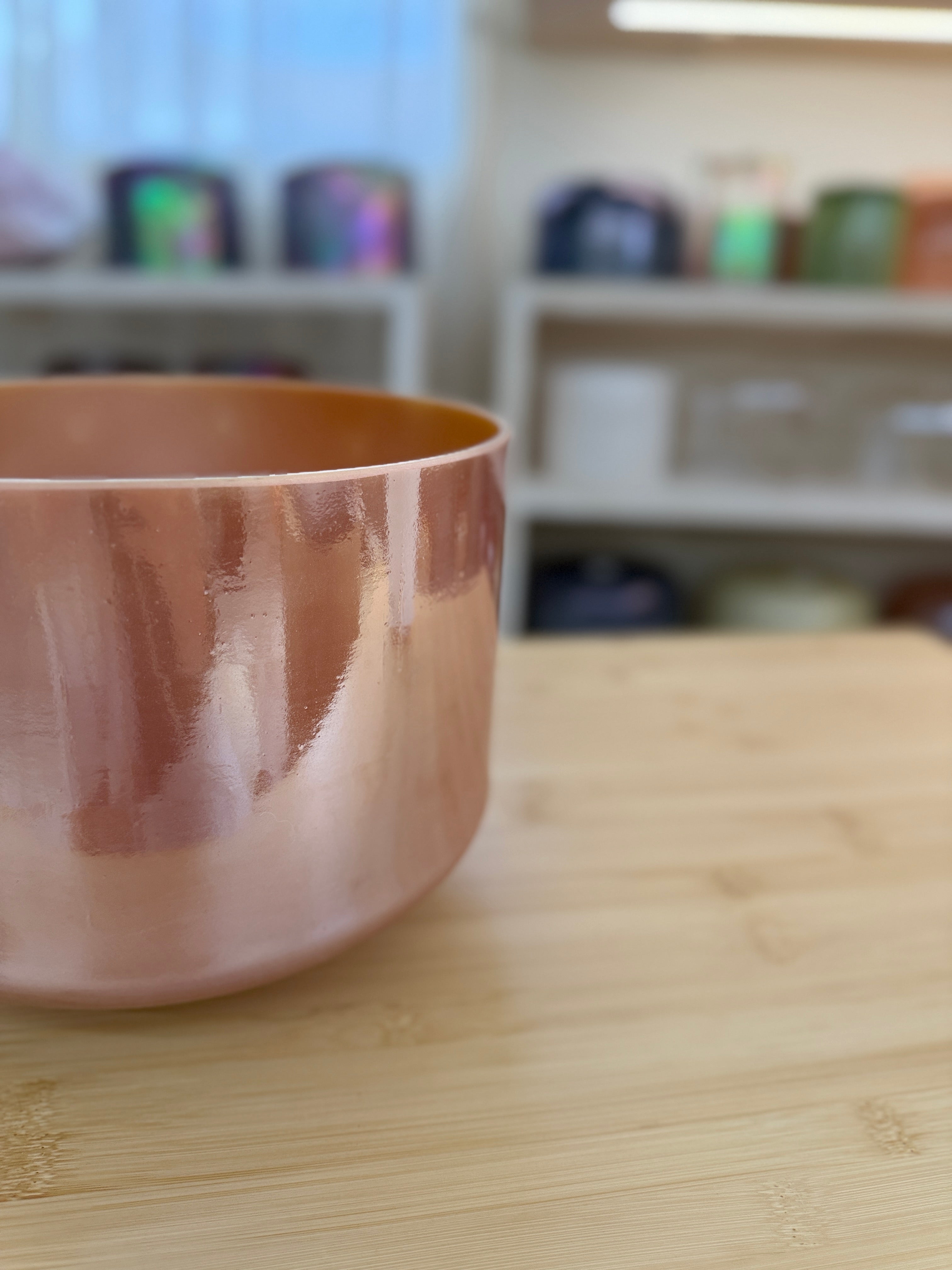 9" C#+25 Monroe-Hot Springs, Palladium 145030 Crystal Tones® Alchemy Singing Bowl