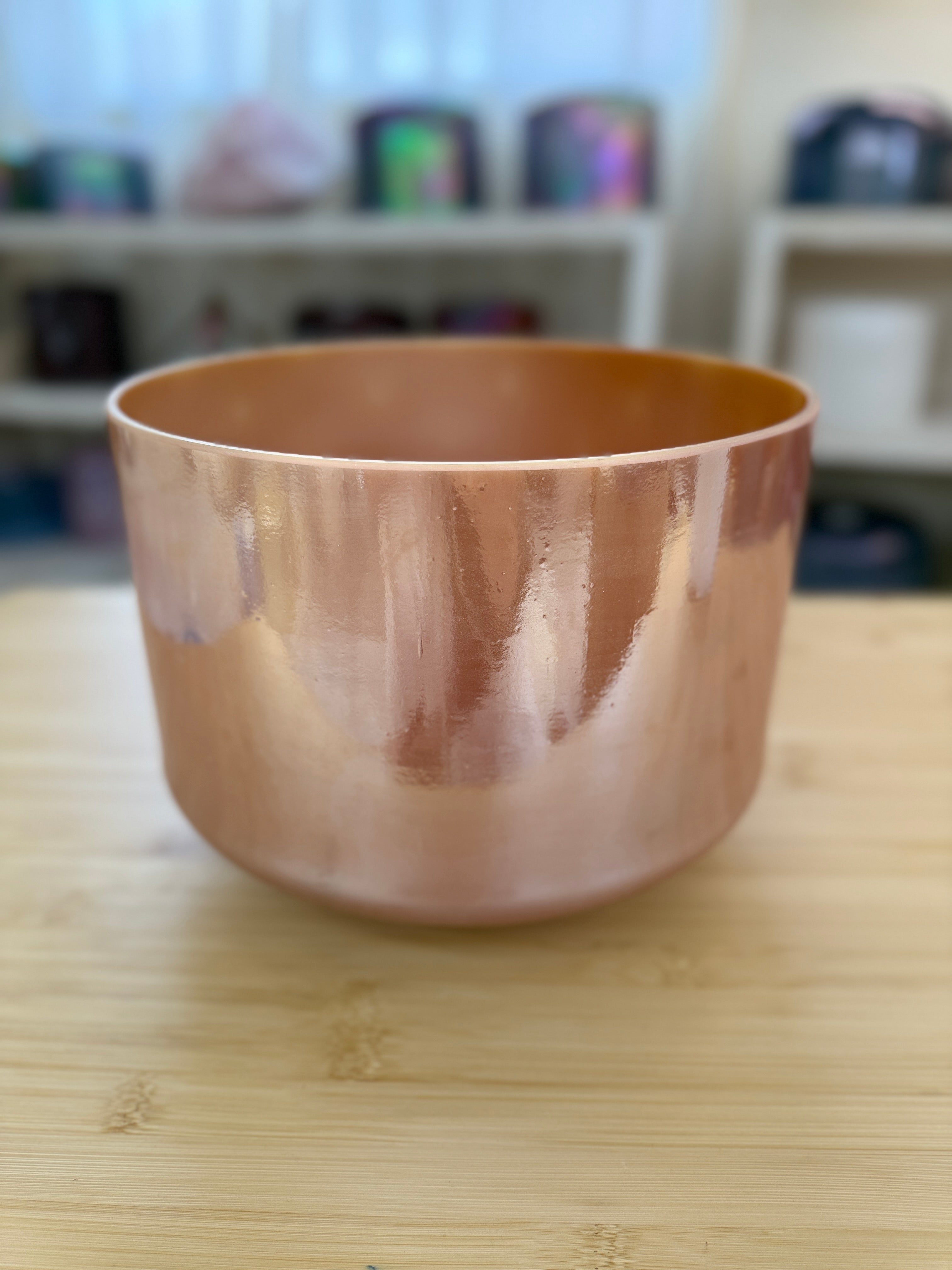 9" C#+25 Monroe-Hot Springs, Palladium 145030 Crystal Tones® Alchemy Singing Bowl