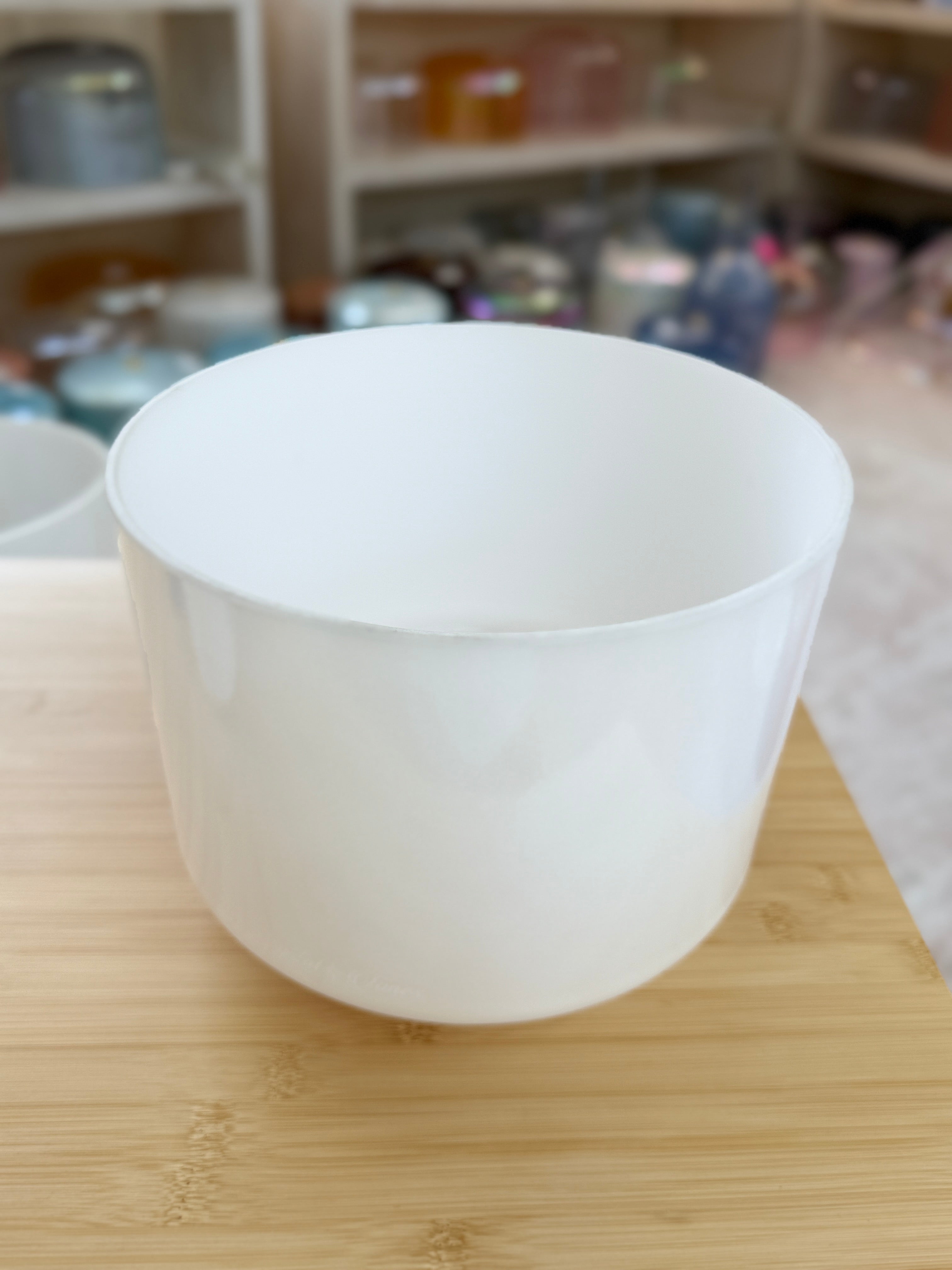 9" C#+5 White Light Angel Gold 156637 Crystal Tones® Alchemy Singing Bowl