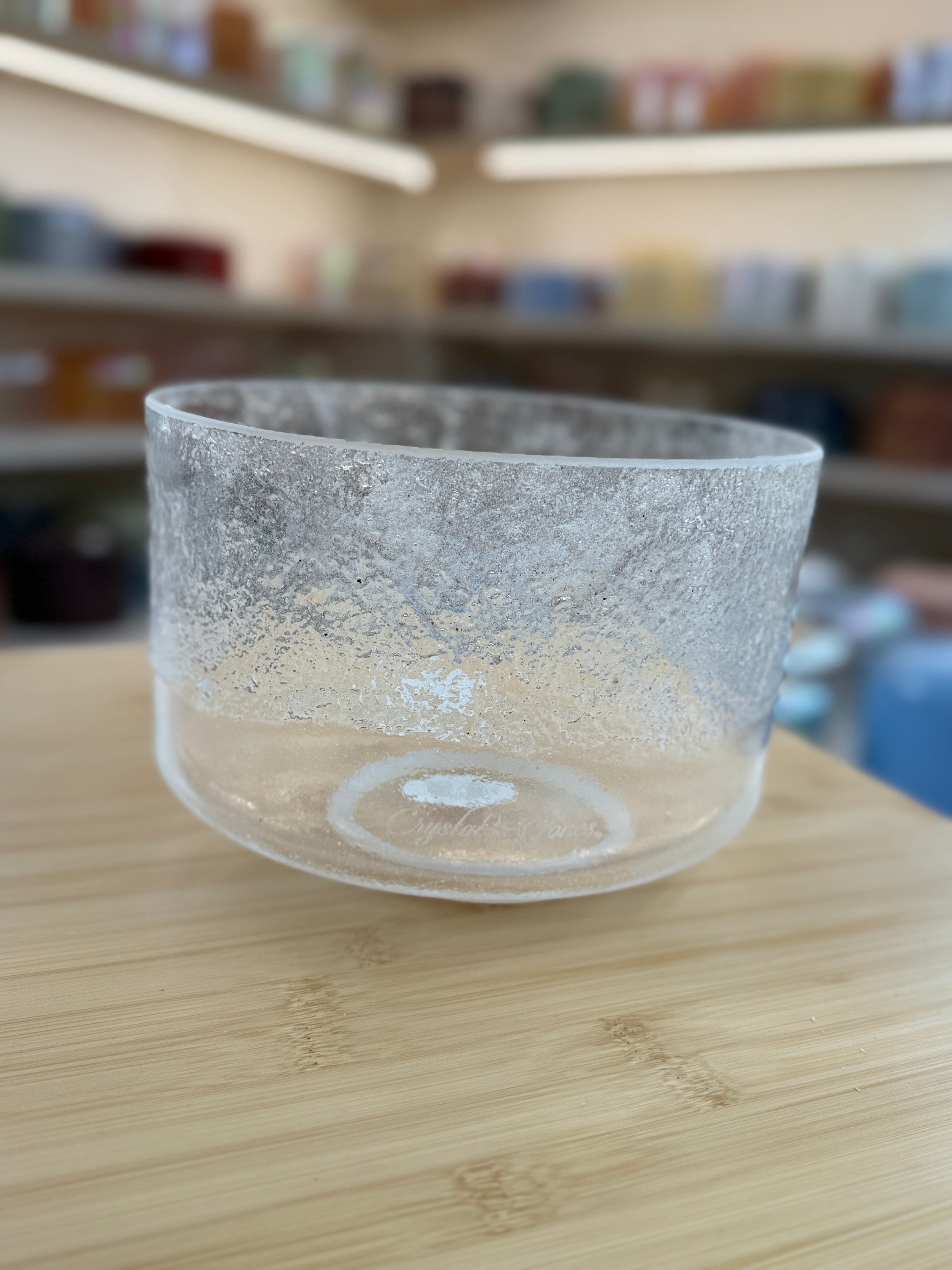 9" D-15 Lemurian Seed 160829 Crystal Tones® Alchemy Singing Bowl