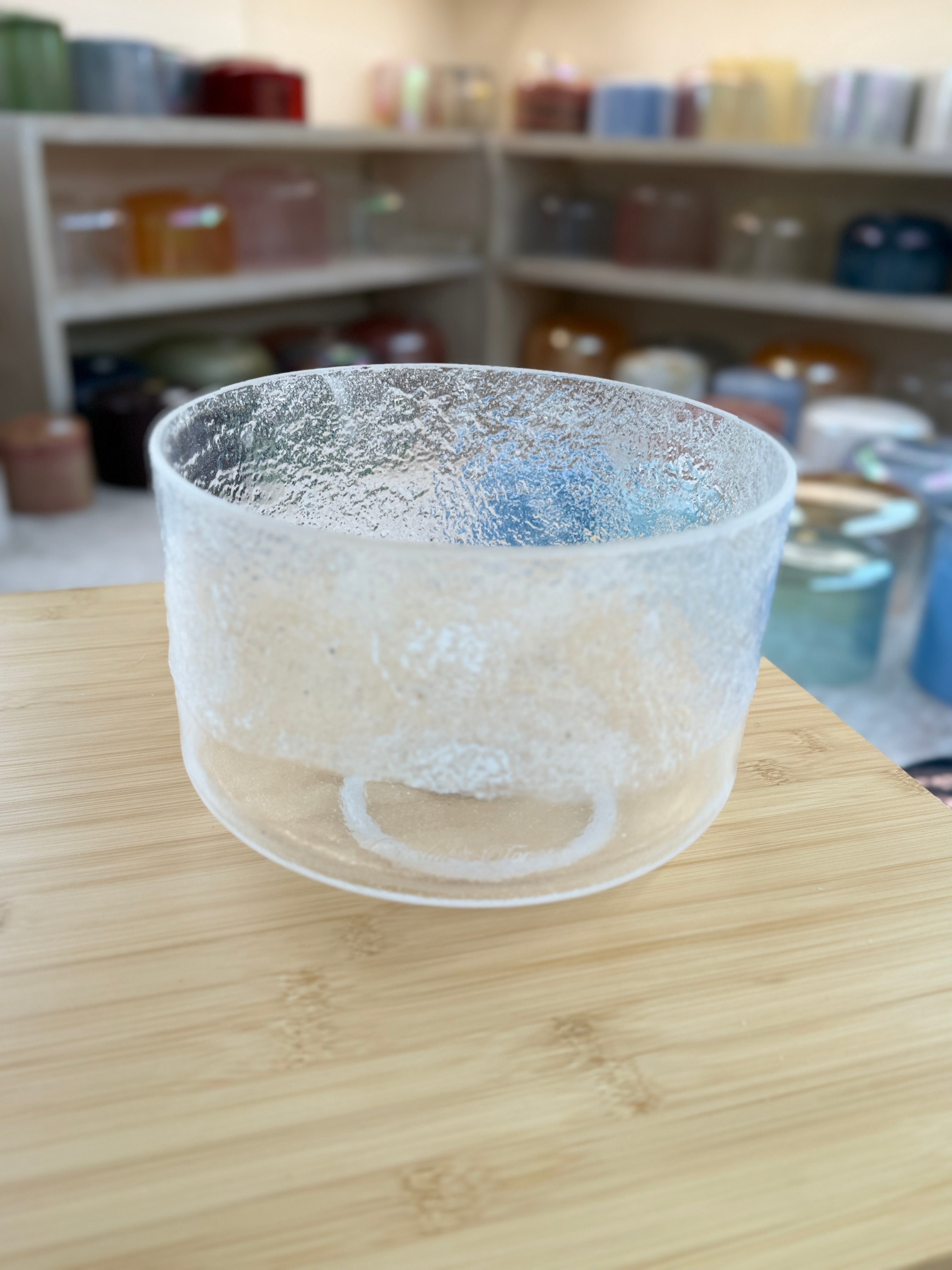 9" D-15 Lemurian Seed 160829 Crystal Tones® Alchemy Singing Bowl