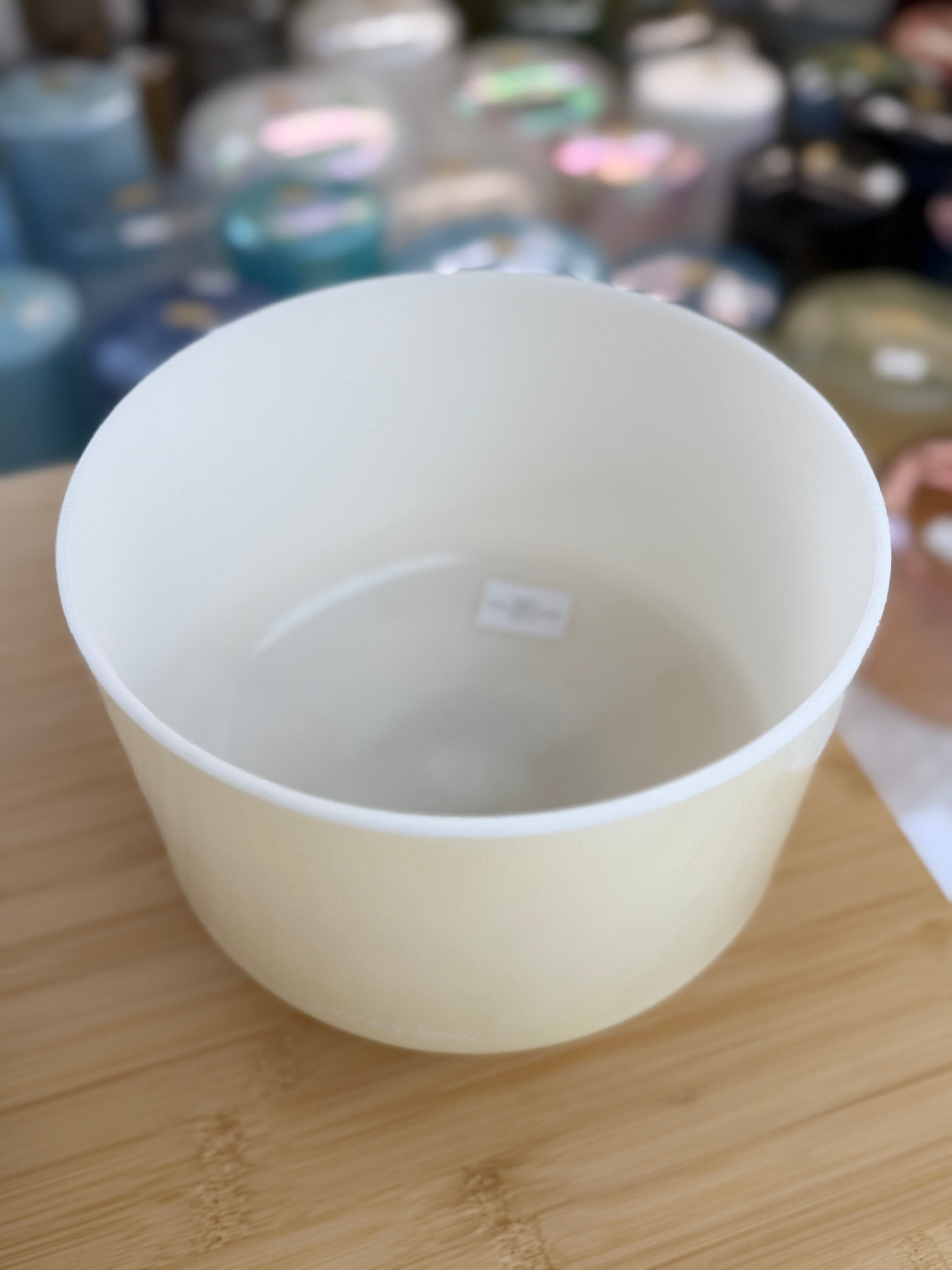 9" D-35 Lemon Angel Gold 161594 Crystal Tones® Alchemy Singing Bowl