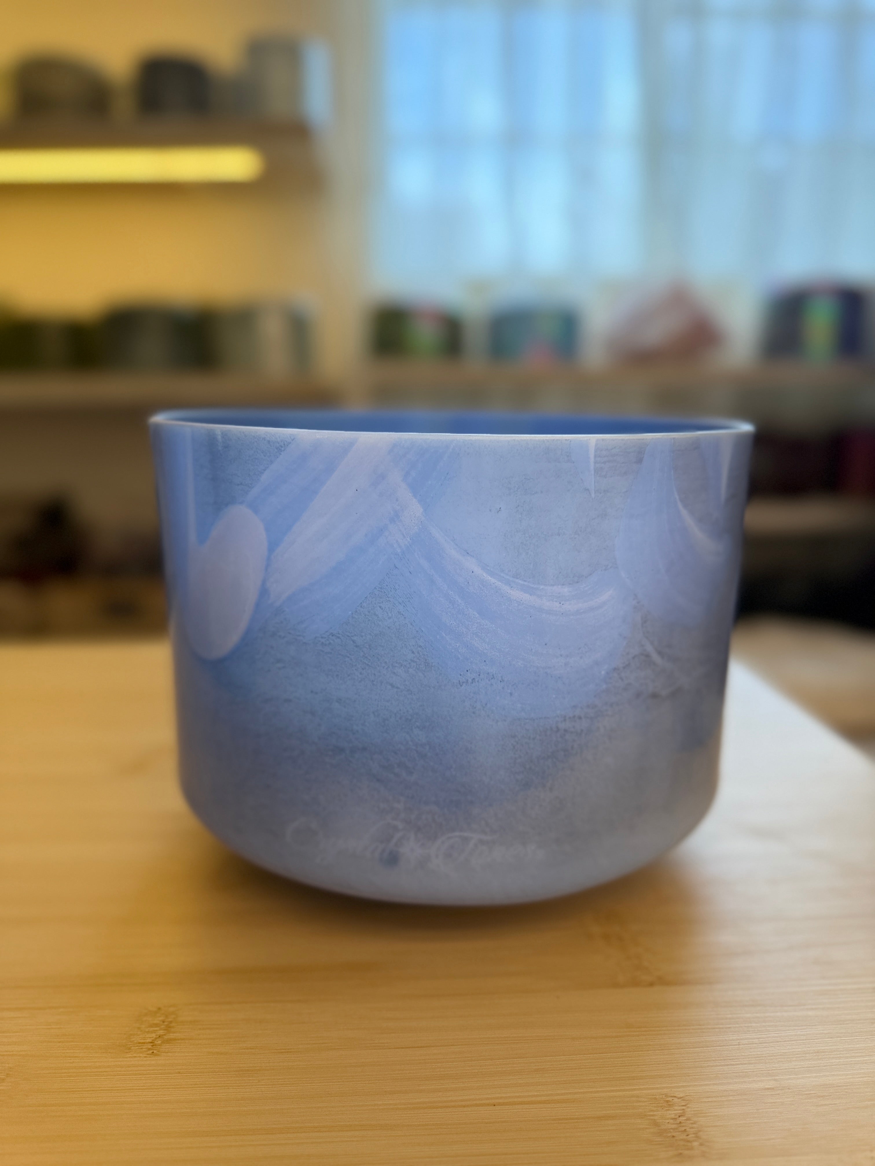 9" D#+10 Lapis Lazuli 132921 Crystal Tones® Alchemy Singing Bowl