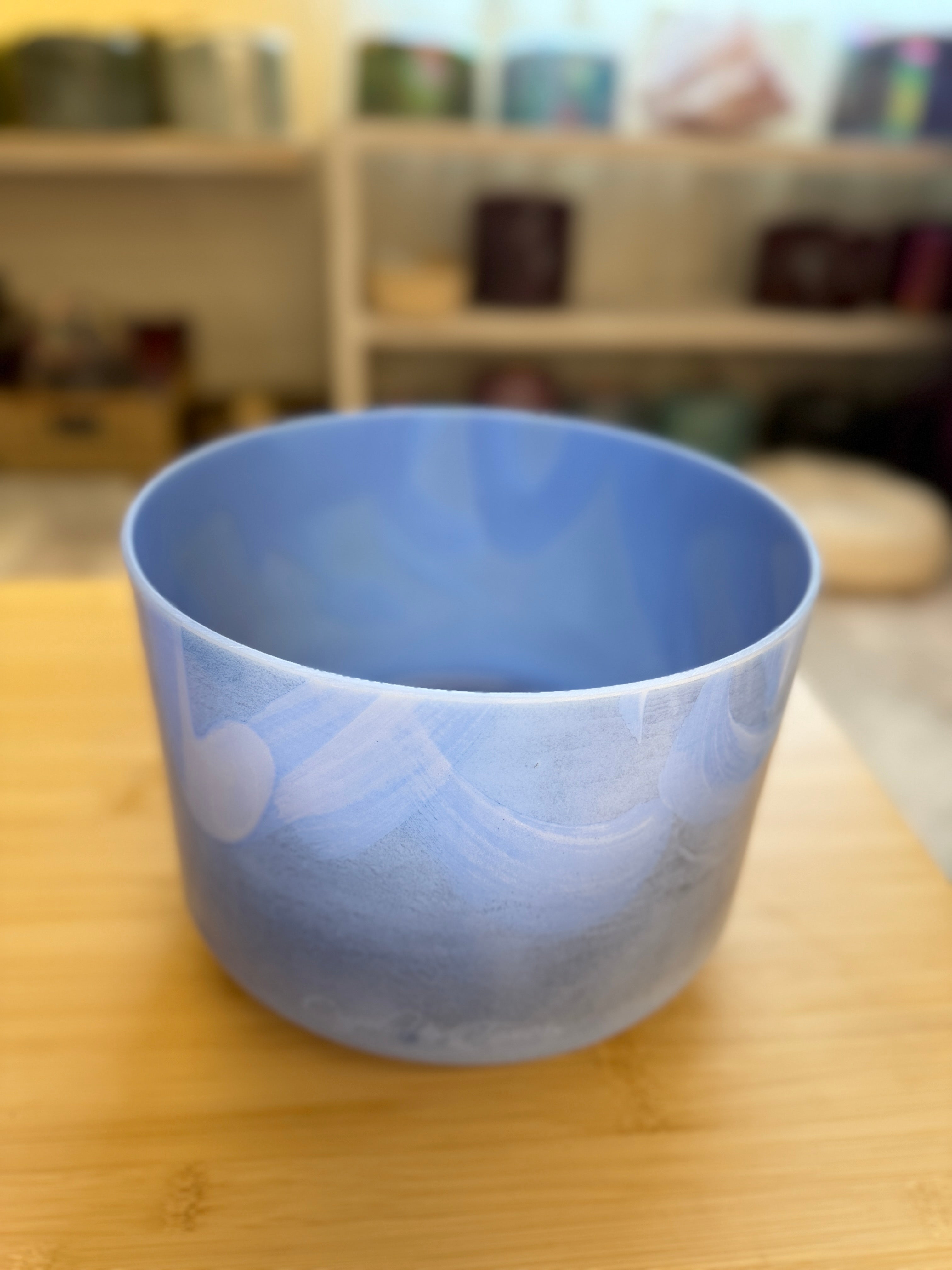 9" D#+10 Lapis Lazuli 132921 Crystal Tones® Alchemy Singing Bowl