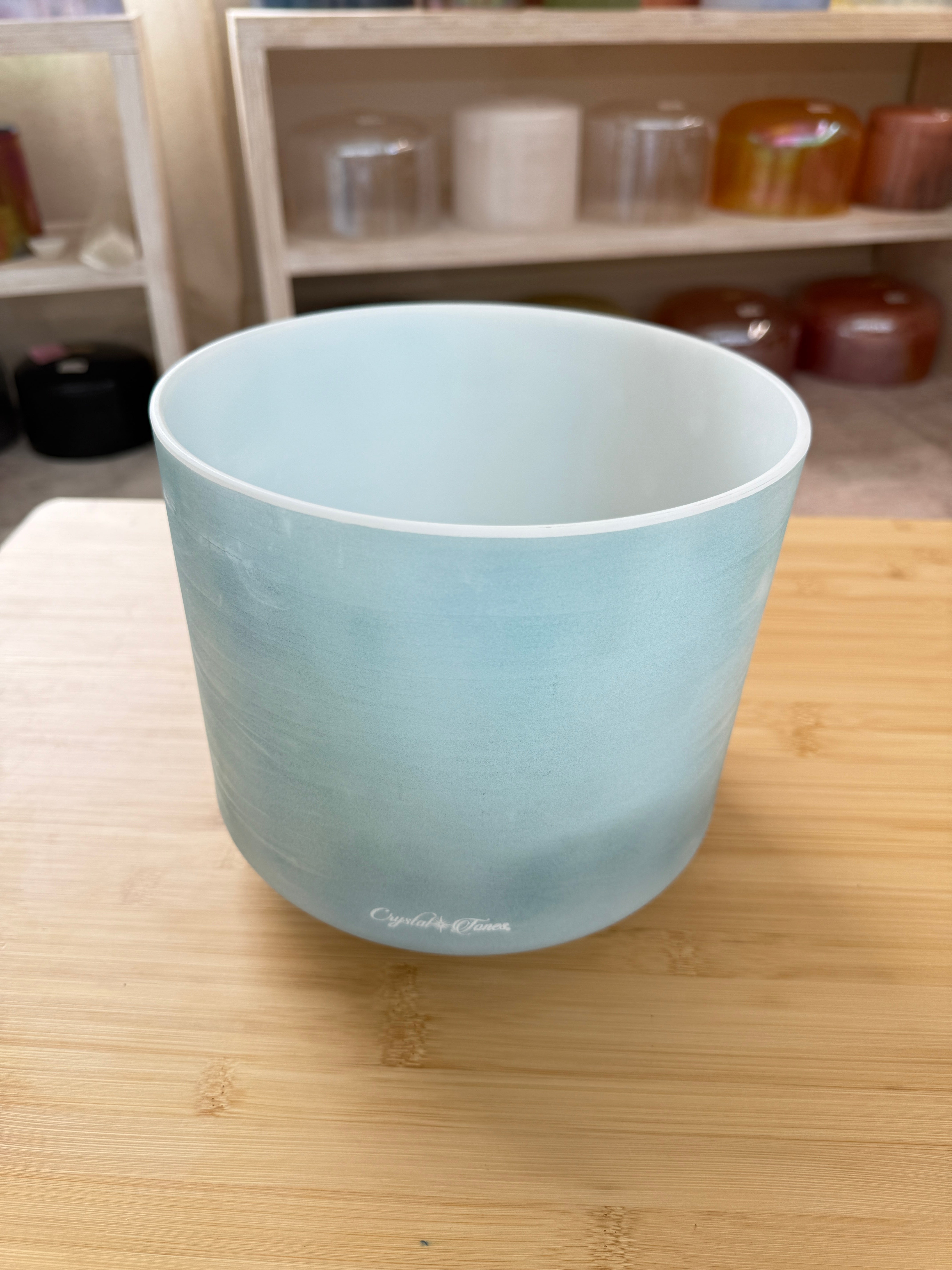 9" D+20 Ocean Gold 156059 Crystal Tones® Alchemy Singing Bowl