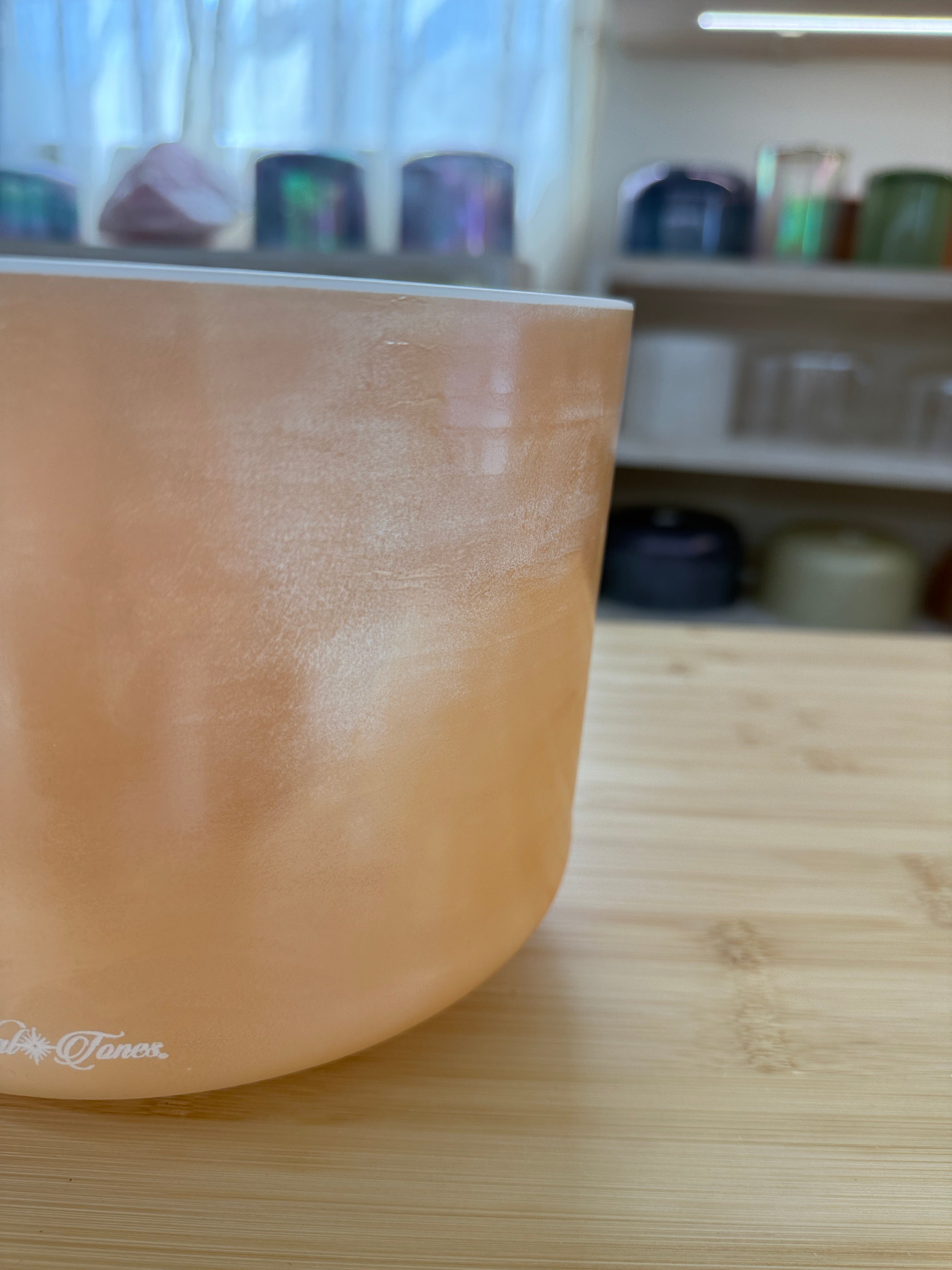 9" E+20 Laughing Buddha 156754 Crystal Tones® Alchemy Singing Bowl