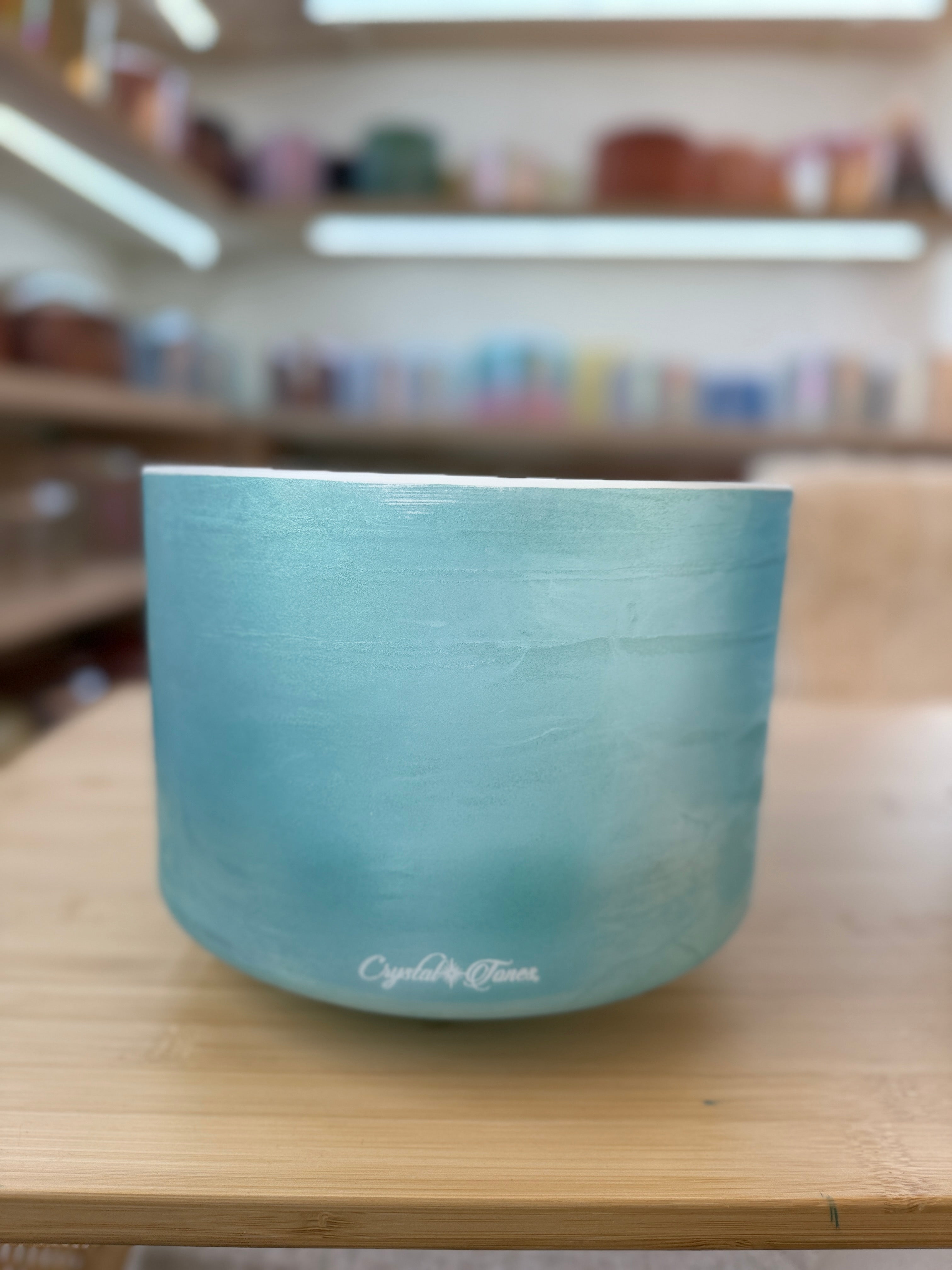 9" E+20 Ocean Gold 156276 Crystal Tones® Alchemy Singing Bowl
