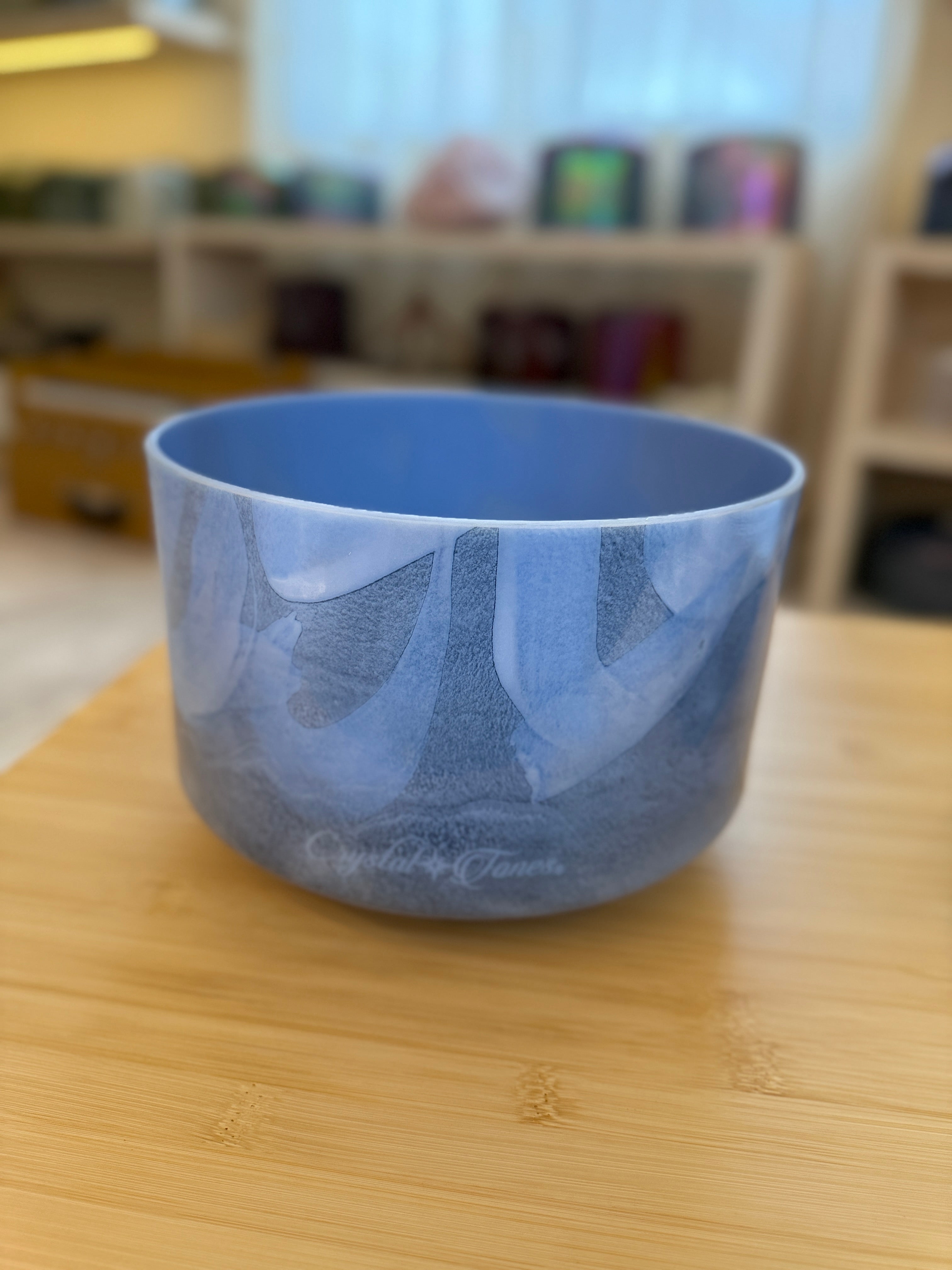 9" E+5 Larimar 135413 Crystal Tones® Alchemy Singing Bowl