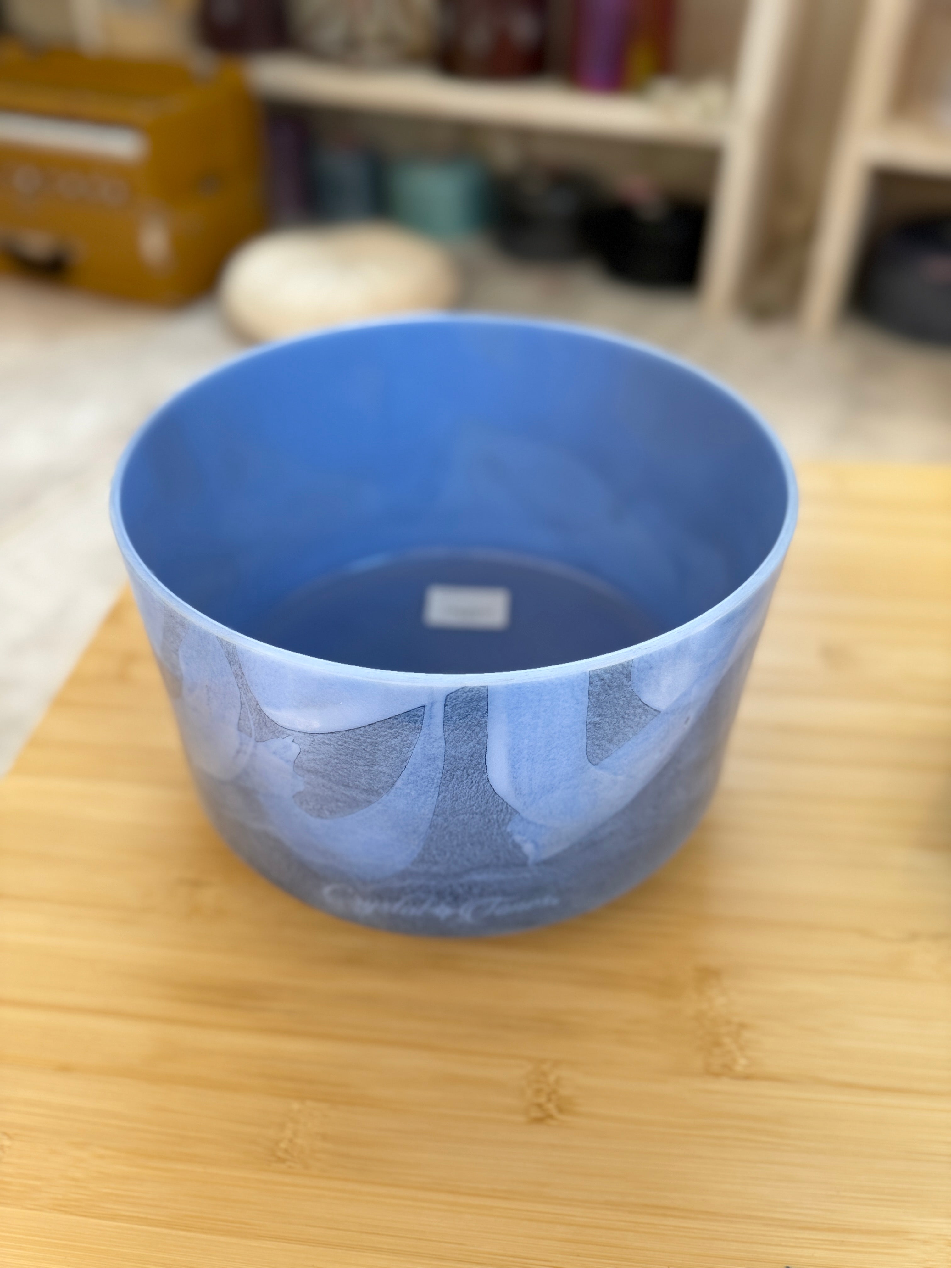 9" E+5 Larimar 135413 Crystal Tones® Alchemy Singing Bowl