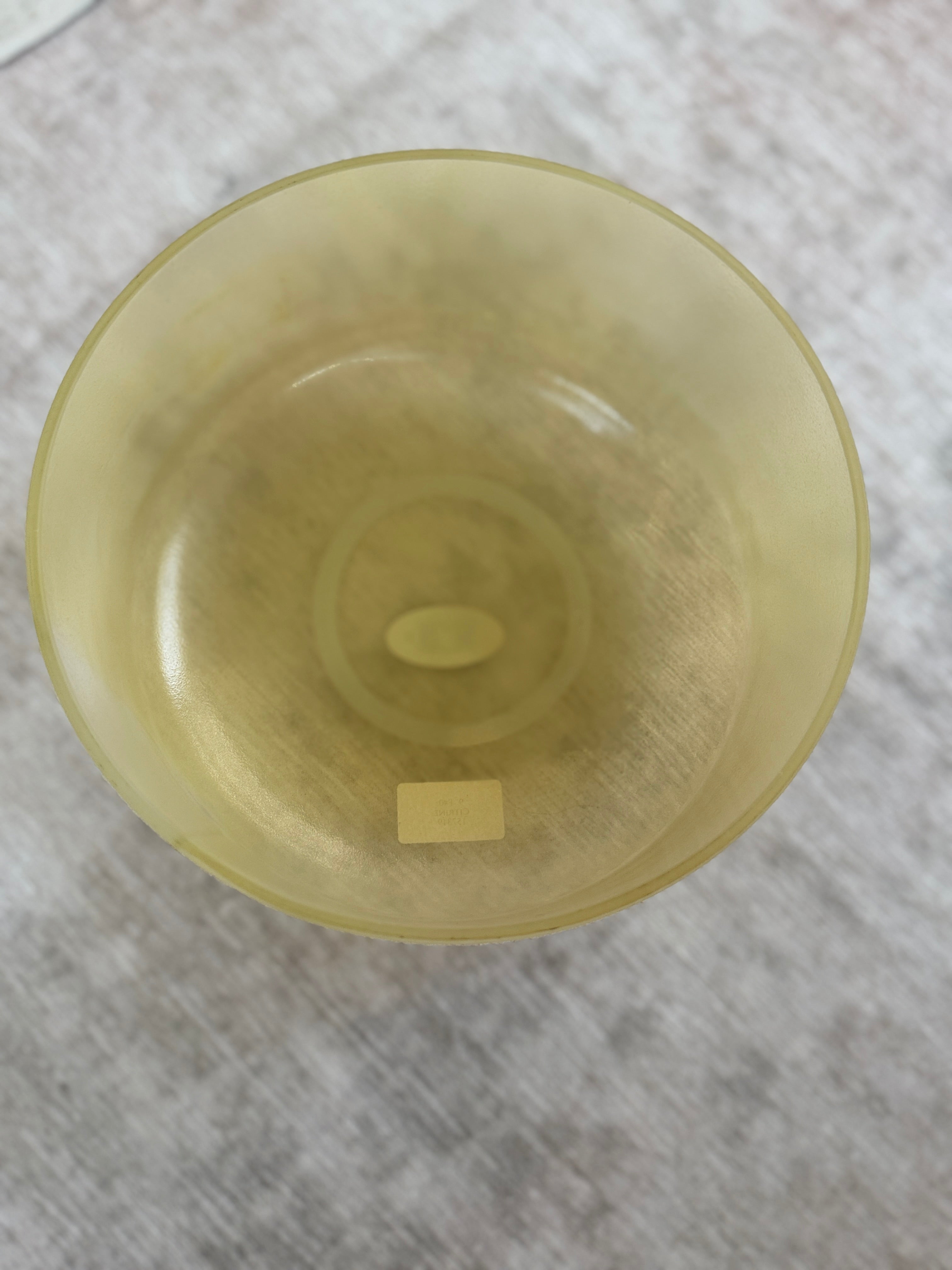9" F#0 Citrine 157349 Crystal Tones® Alchemy Singing Bowl