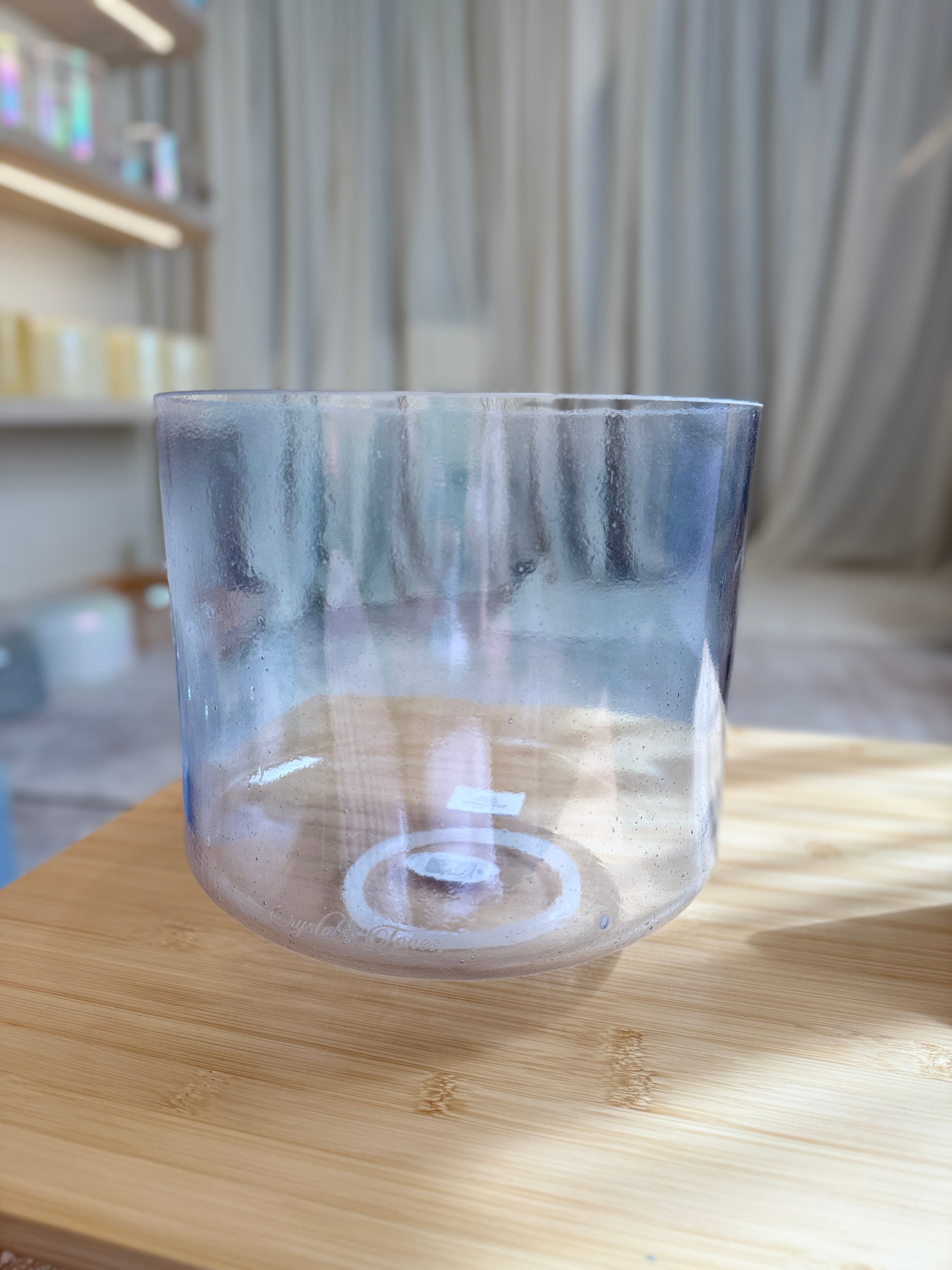 9" G#-5 Androgynous Indium 155778 Crystal Tones® Alchemy Singing Bowl