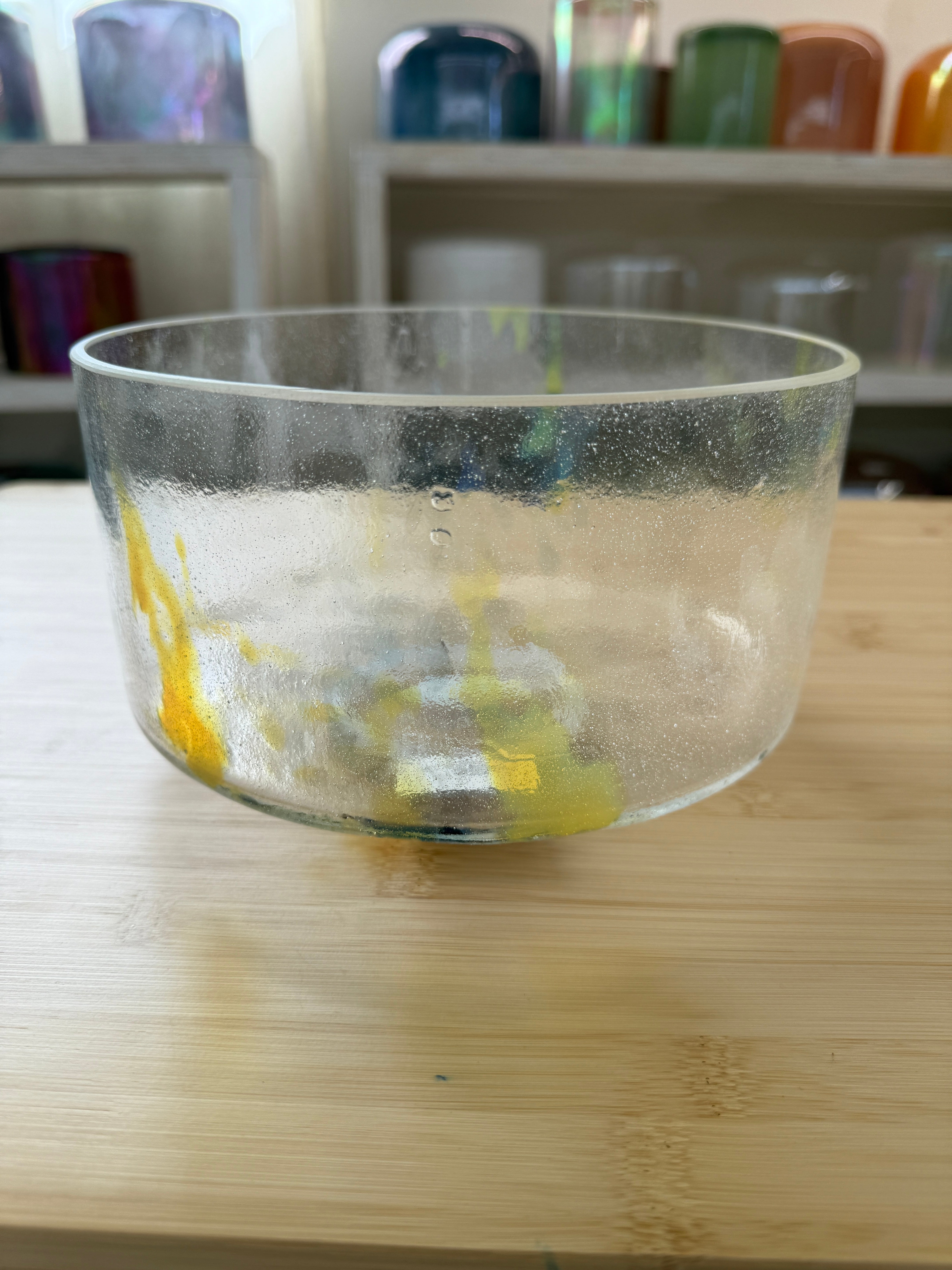 9" G#+5 Citrine, Kyanite 140324 Crystal Tones® Alchemy Singing Bowl