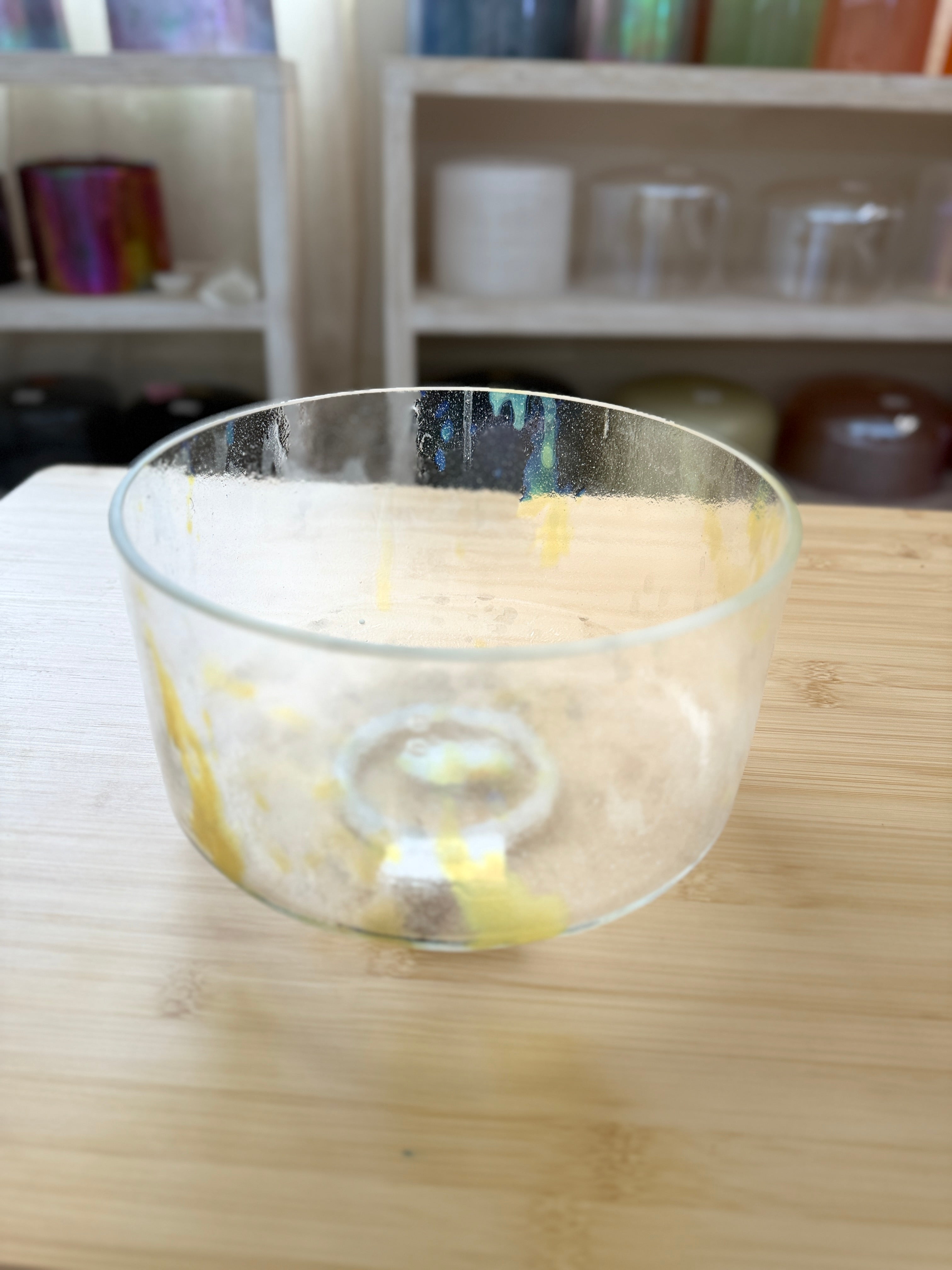 9" G#+5 Citrine, Kyanite 140324 Crystal Tones® Alchemy Singing Bowl