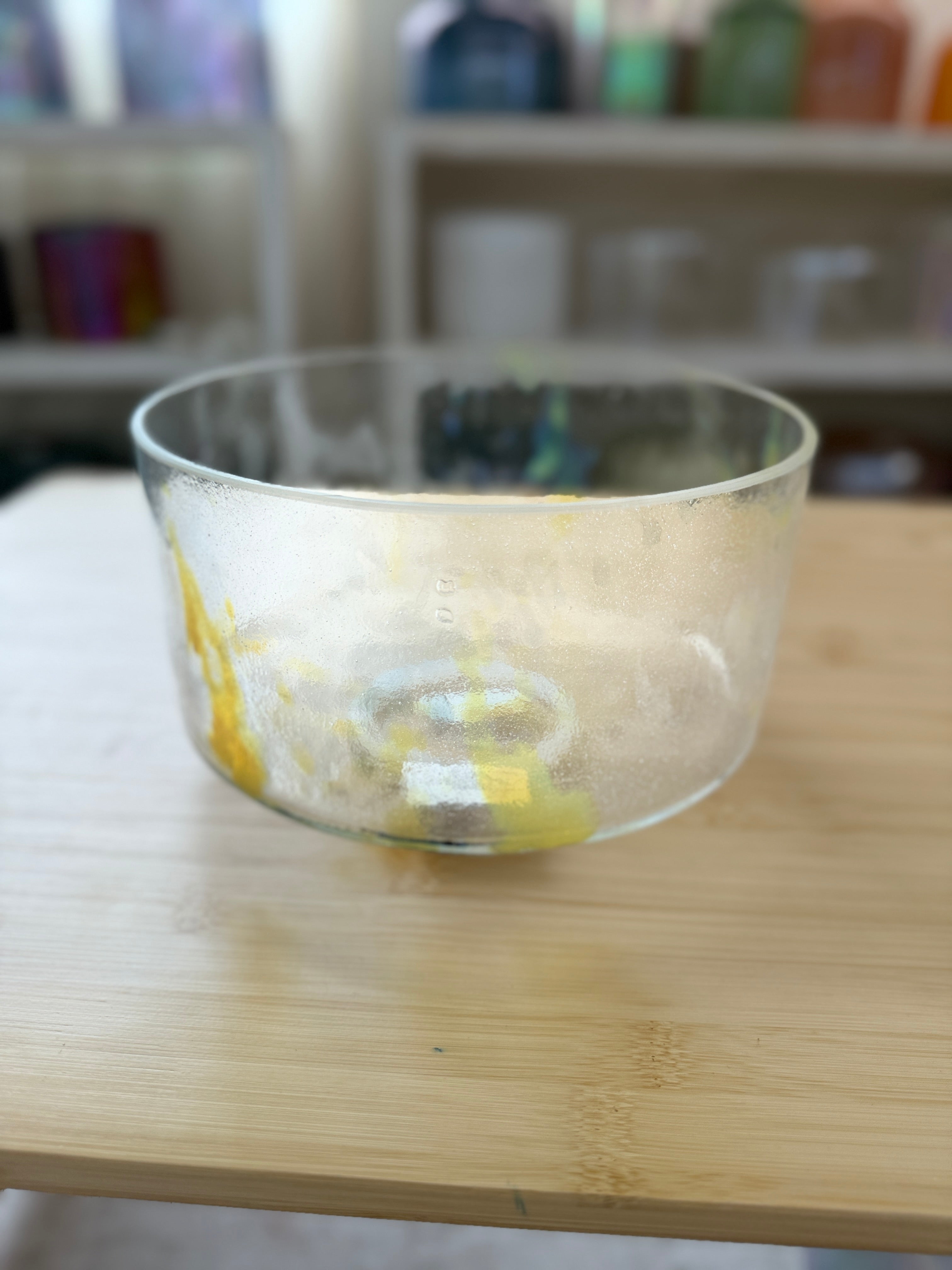 9" G#+5 Citrine, Kyanite 140324 Crystal Tones® Alchemy Singing Bowl