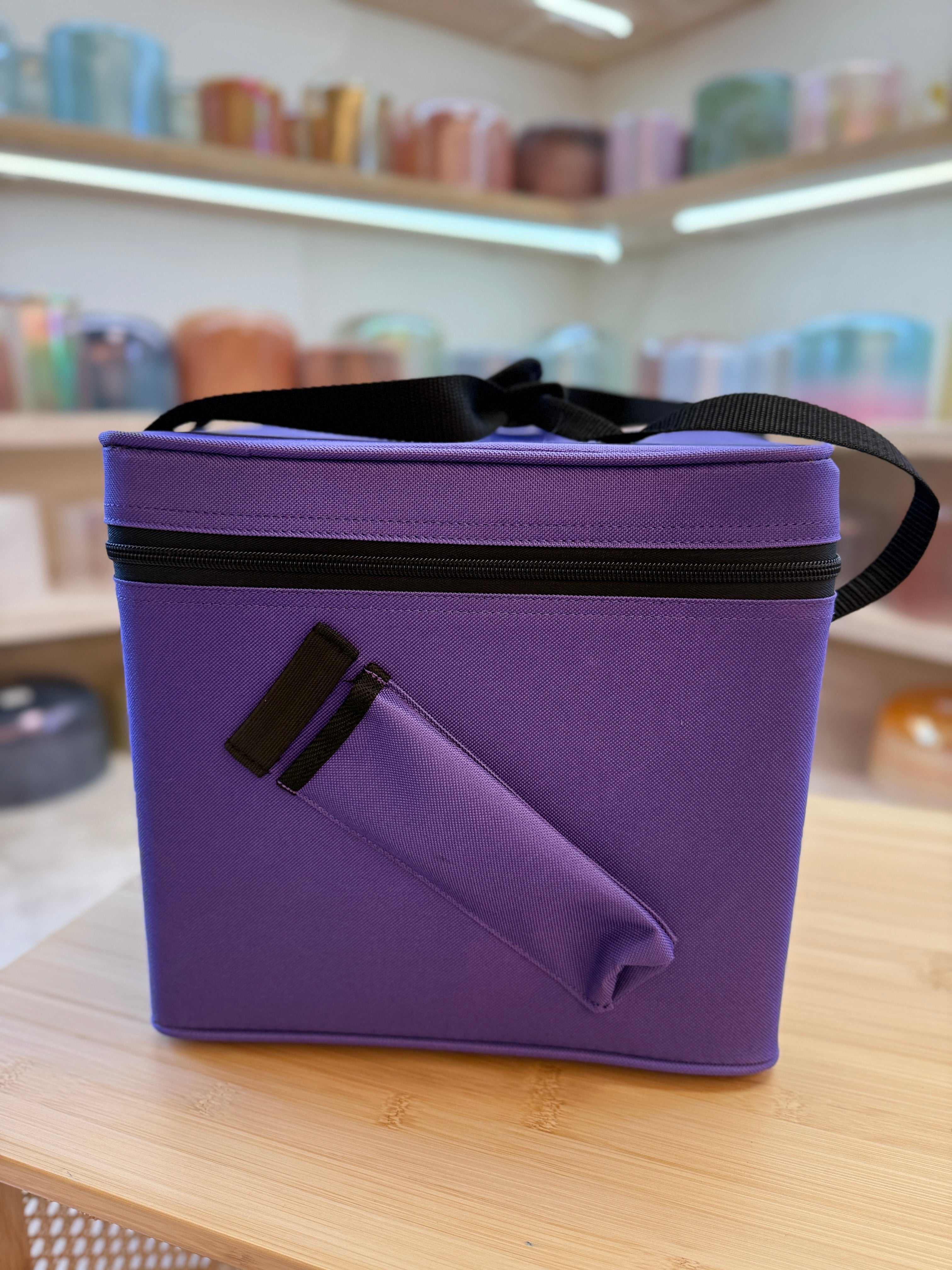 9” Purple Pyramid Case