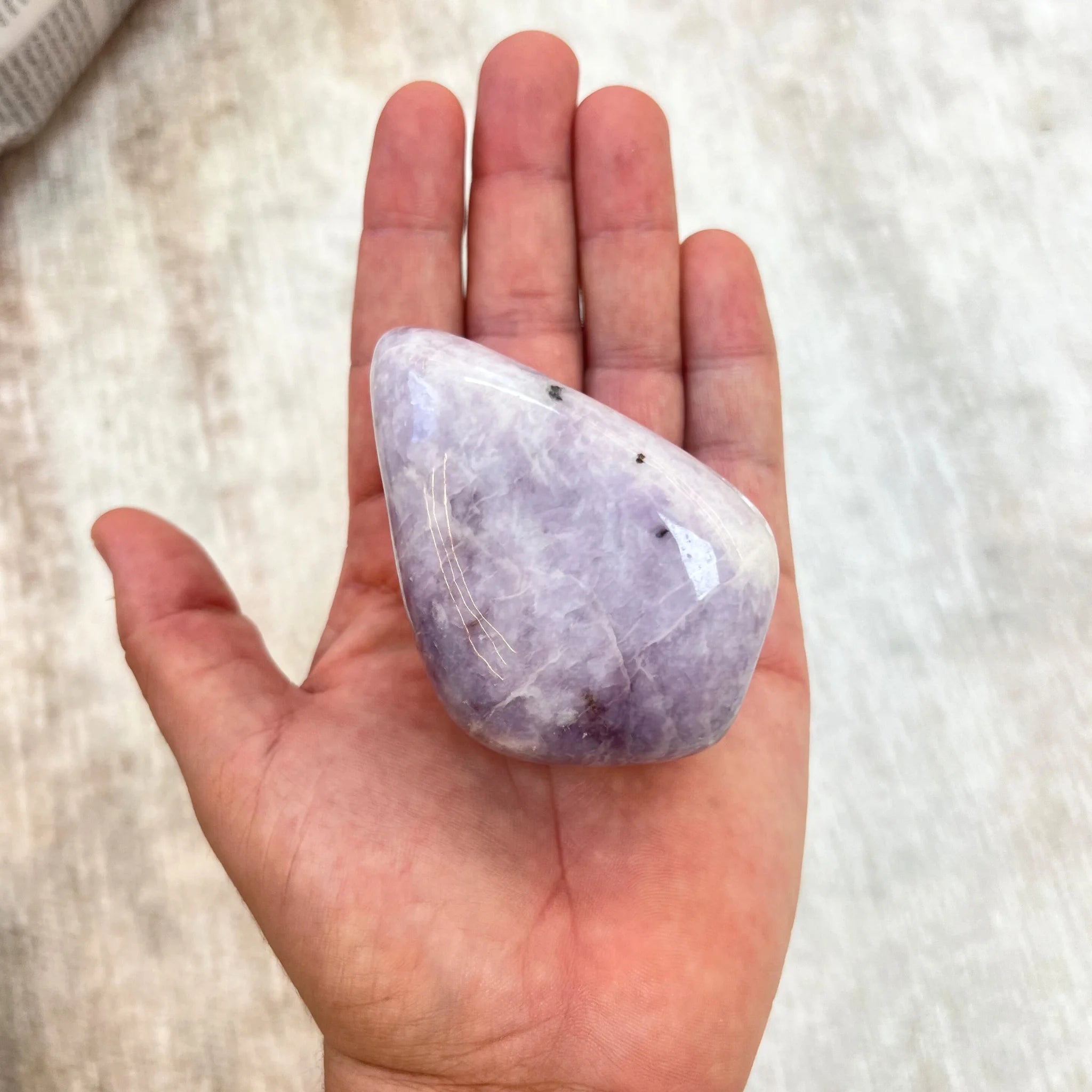 Lepidolita / Lepidolite Large Therapy Stone - Pack of 2
