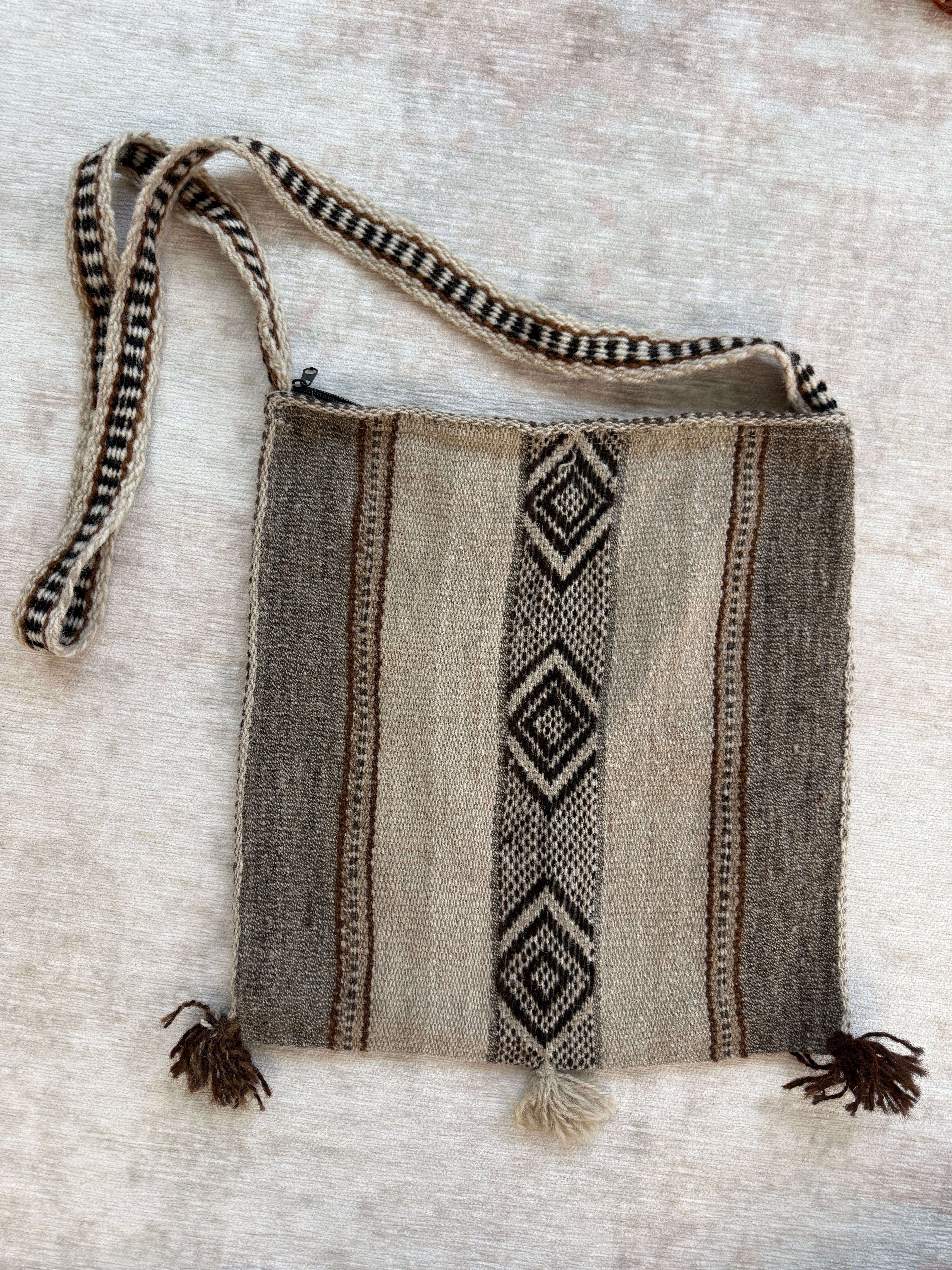 Alpaca Wool Tote Bag