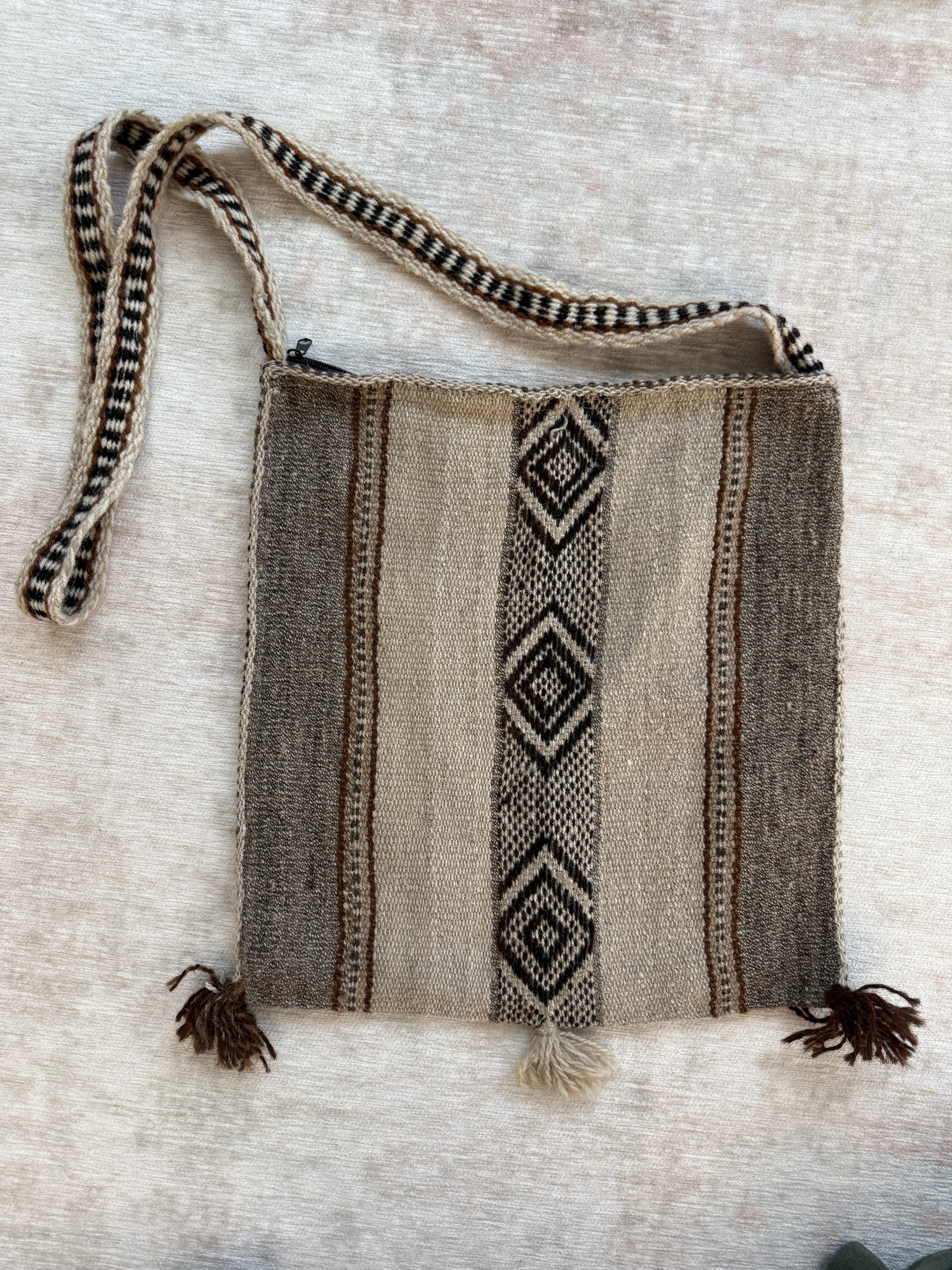 Alpaca Wool Tote Bag