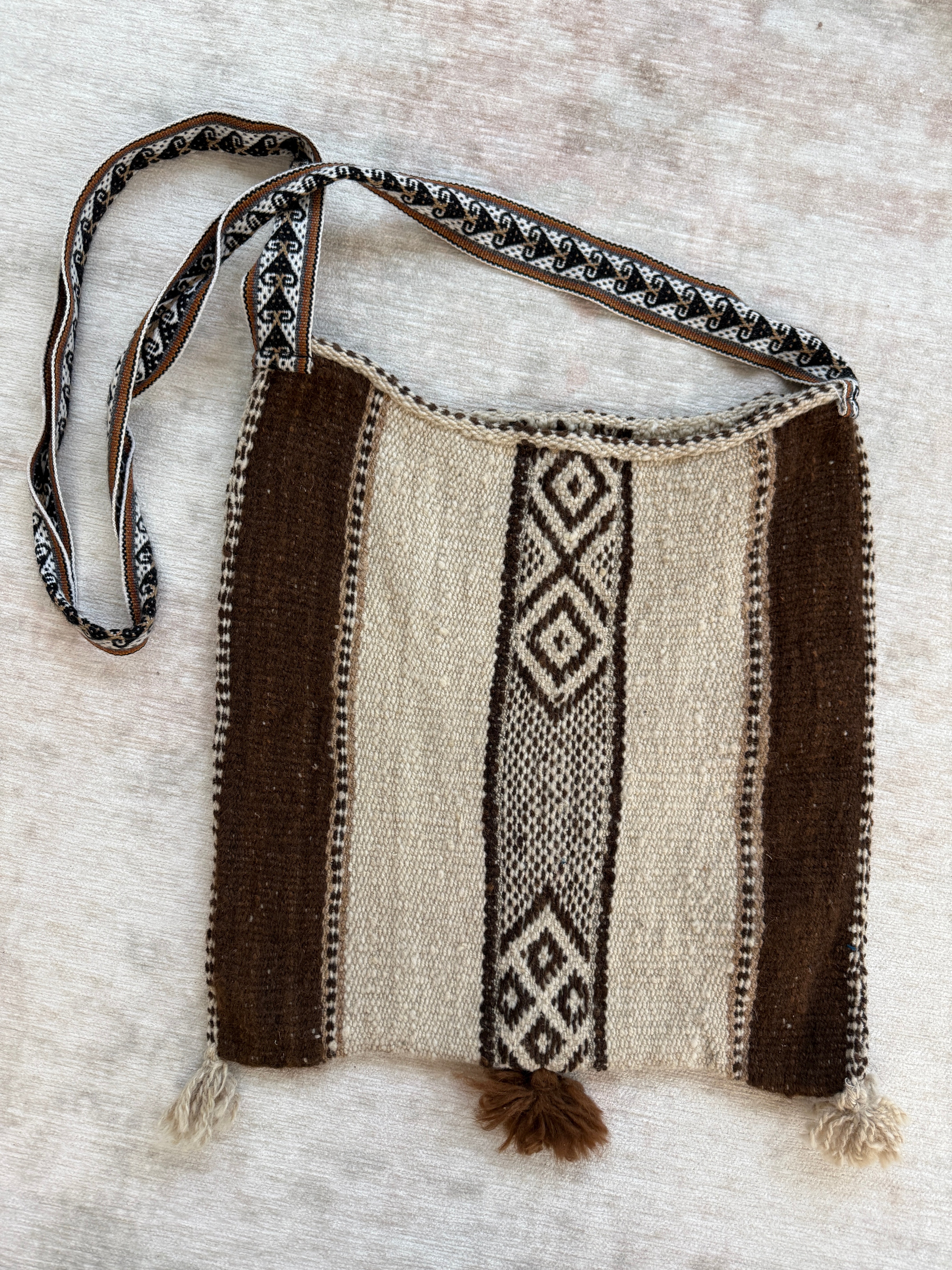 Alpaca Wool Tote Bag