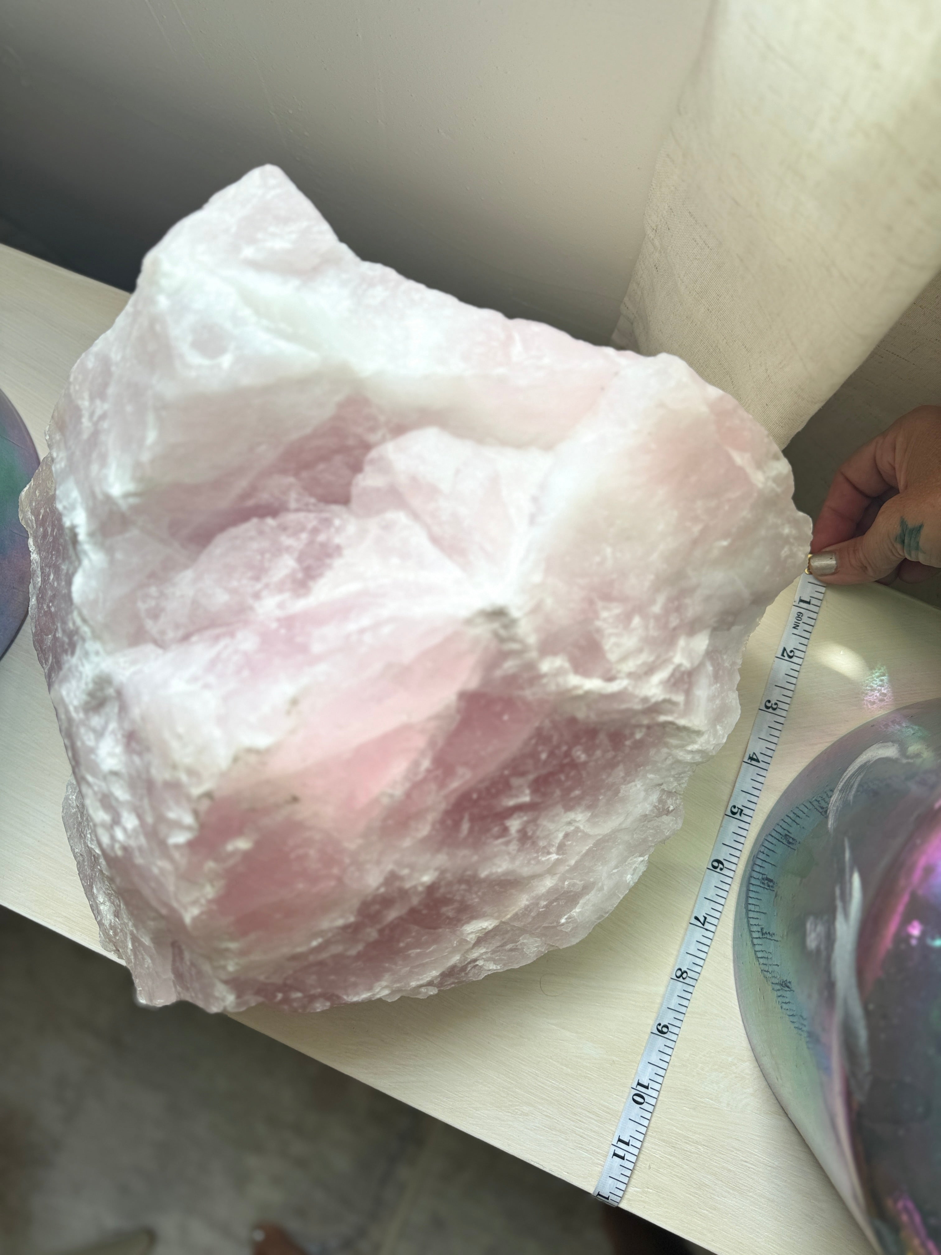 Magnificent Self-standing Extra Large Rose Quartz Crystal