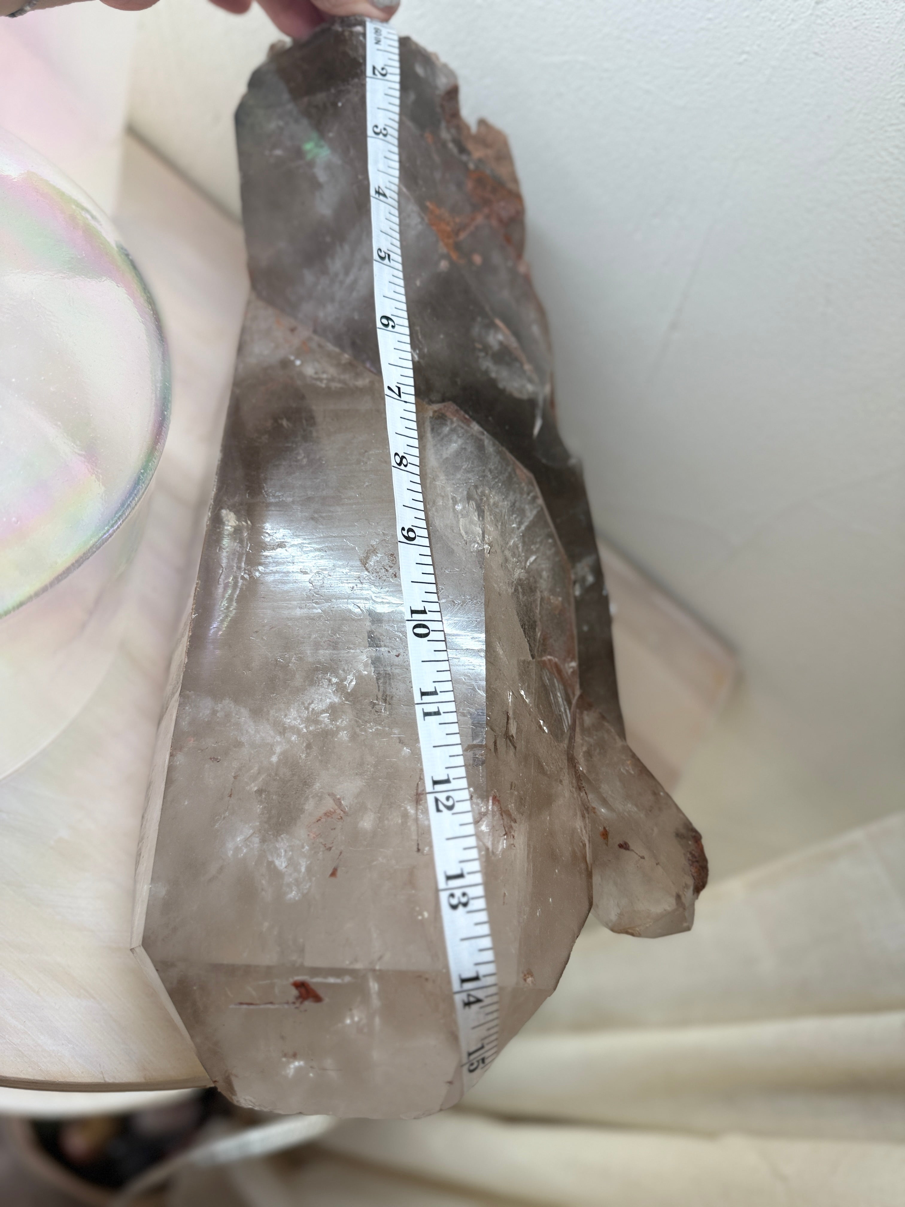 Magnificent Self-standing Extra Large Smokey Quartz Crystal