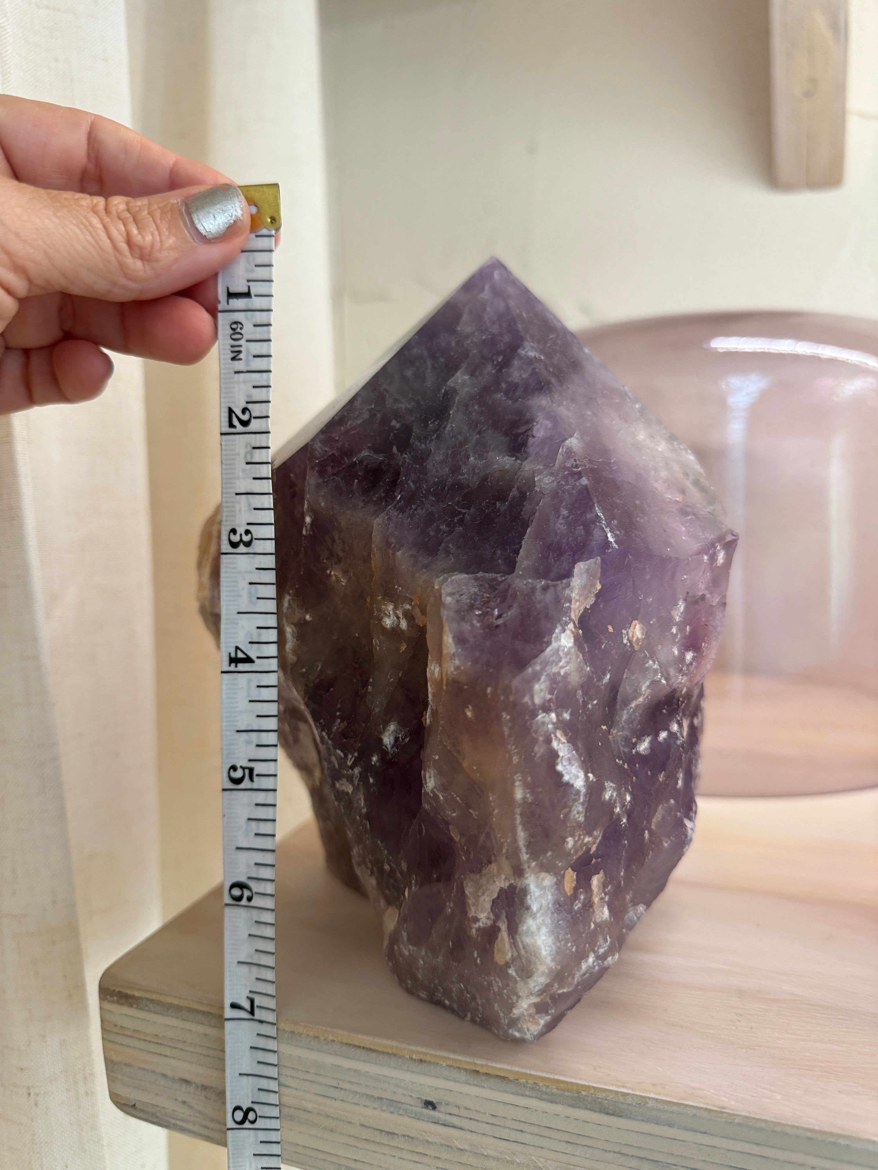 Magnificent Self-standing Medium Amethyst Point Crystal