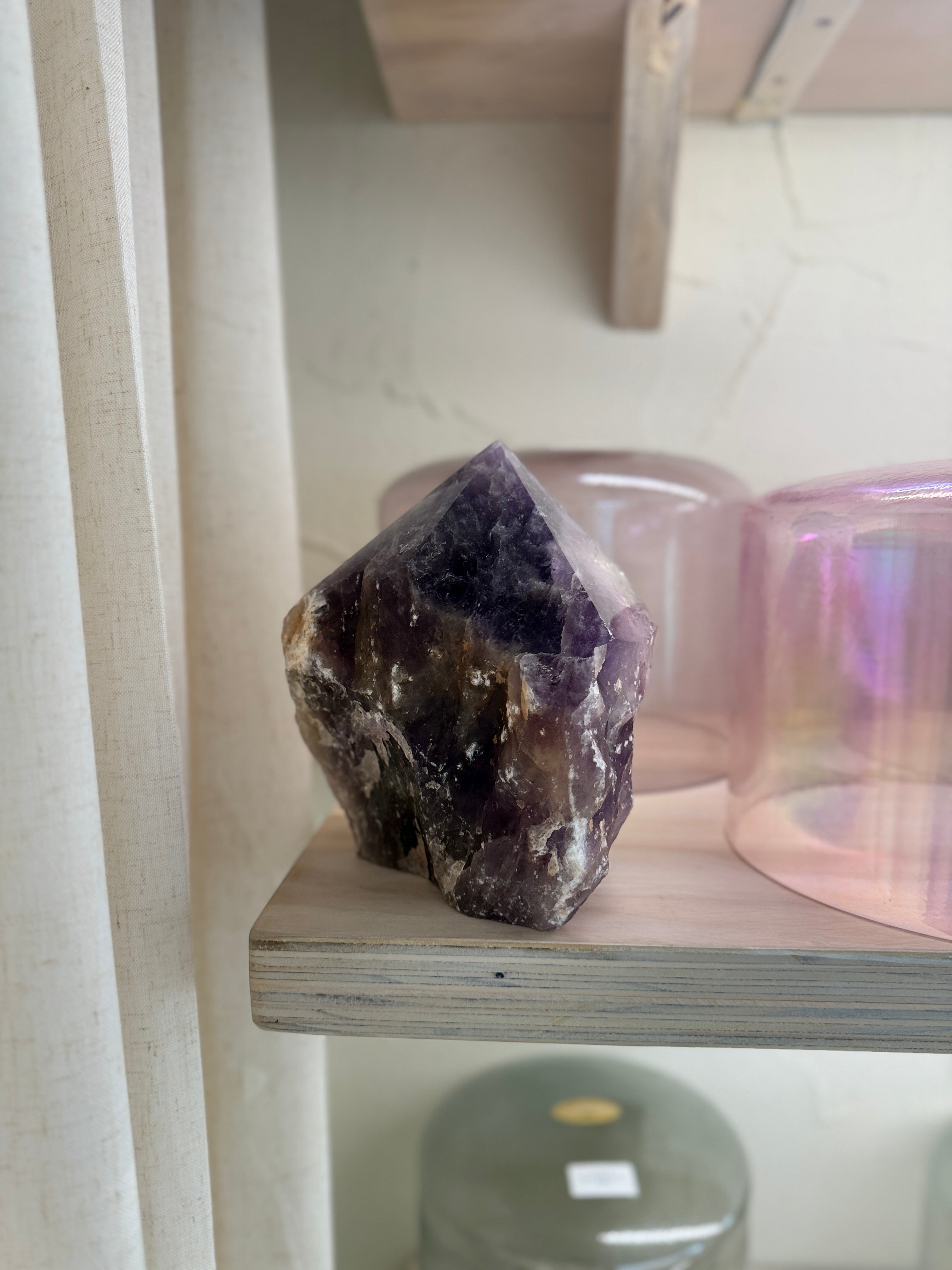 Magnificent Self-standing Medium Amethyst Point Crystal