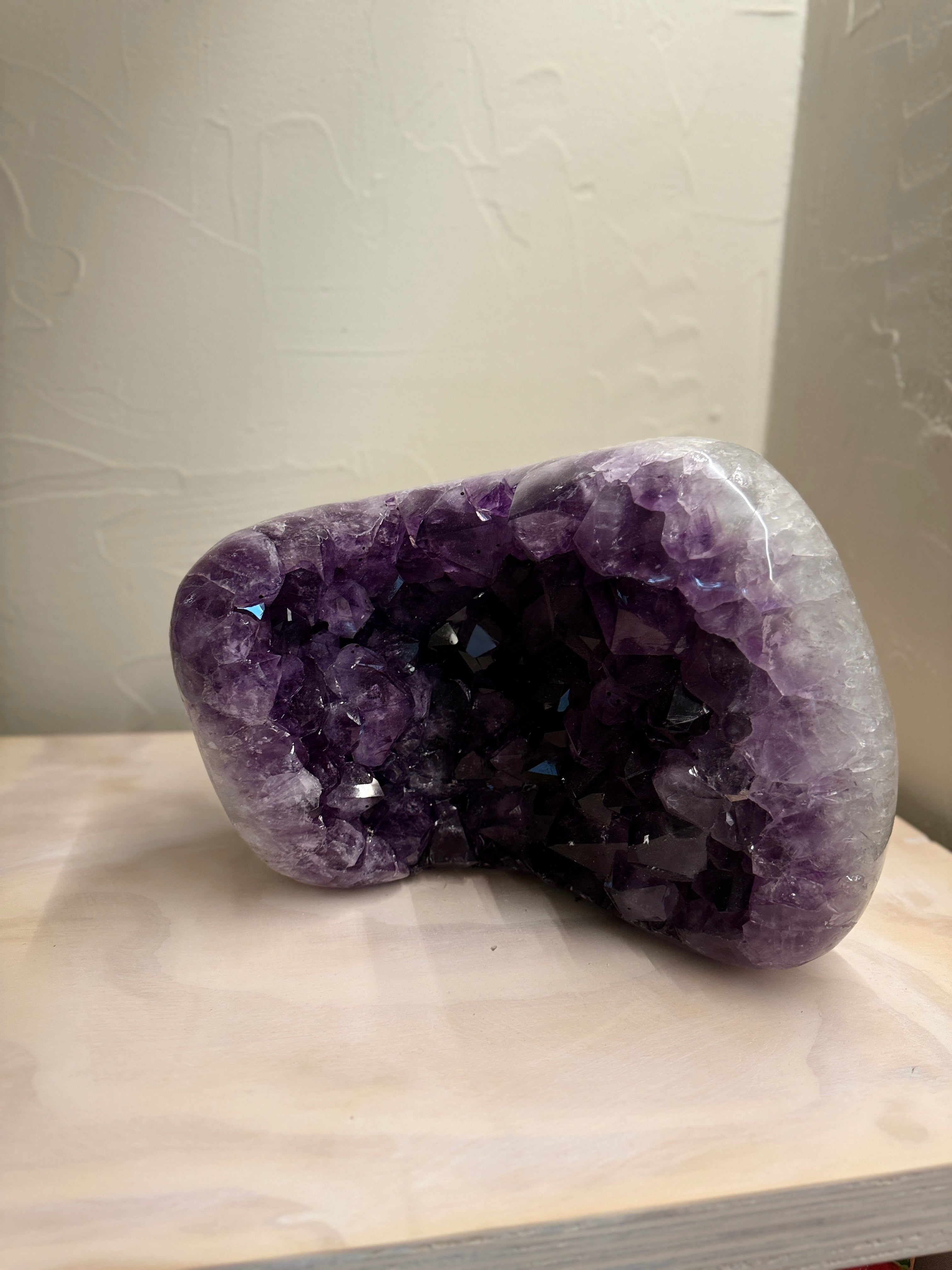 Magnificent Self-standing Large Amethyst Point Crystal