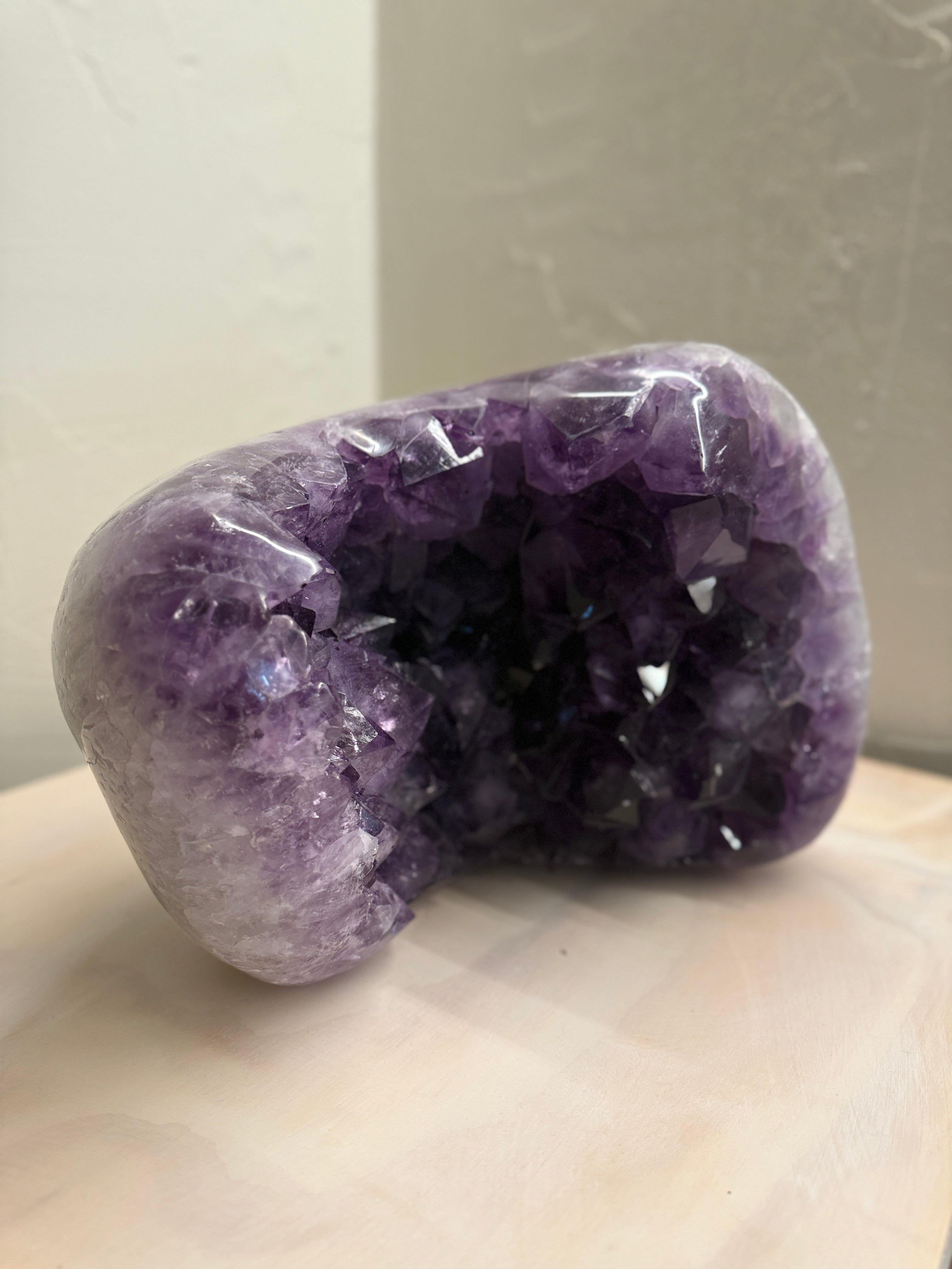 Magnificent Self-standing Large Amethyst Point Crystal