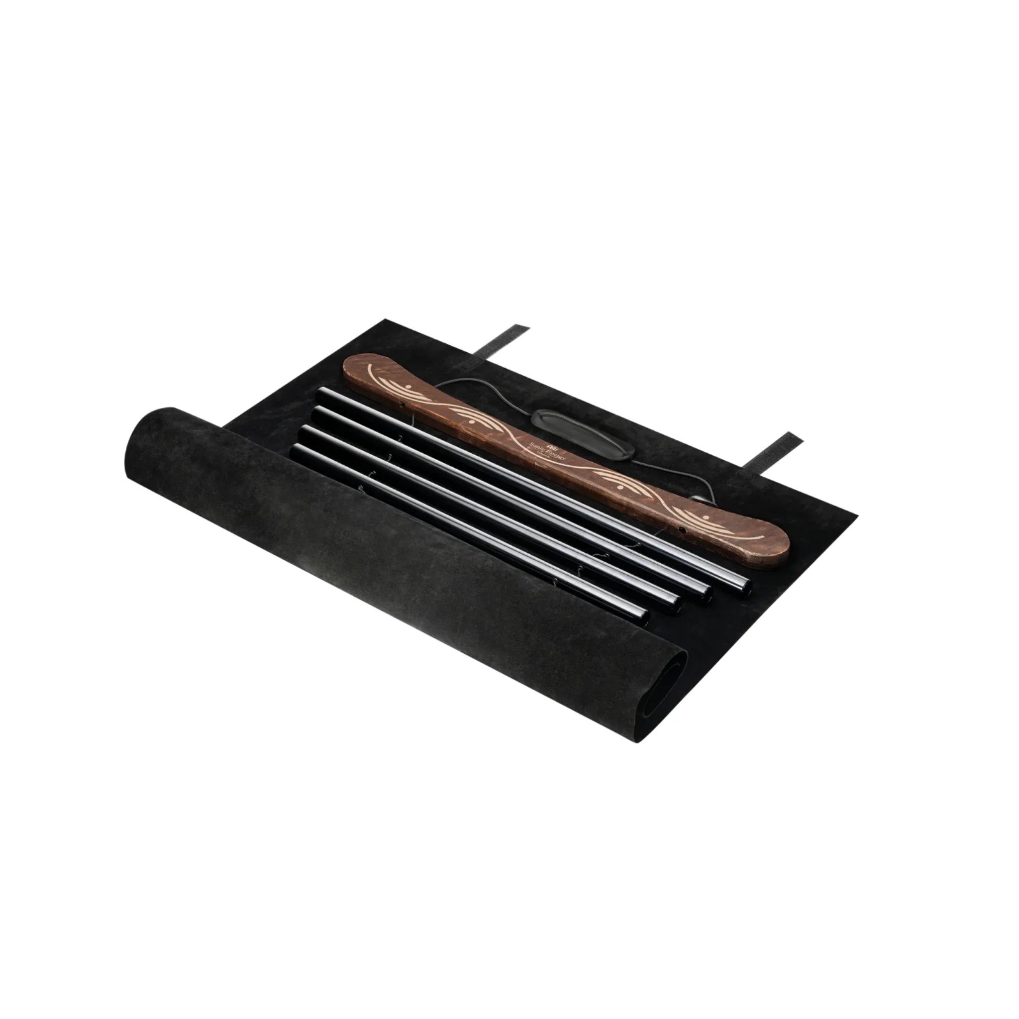 432 Hz 38” Flow Chime | 10 Notes | E Minor | Black
