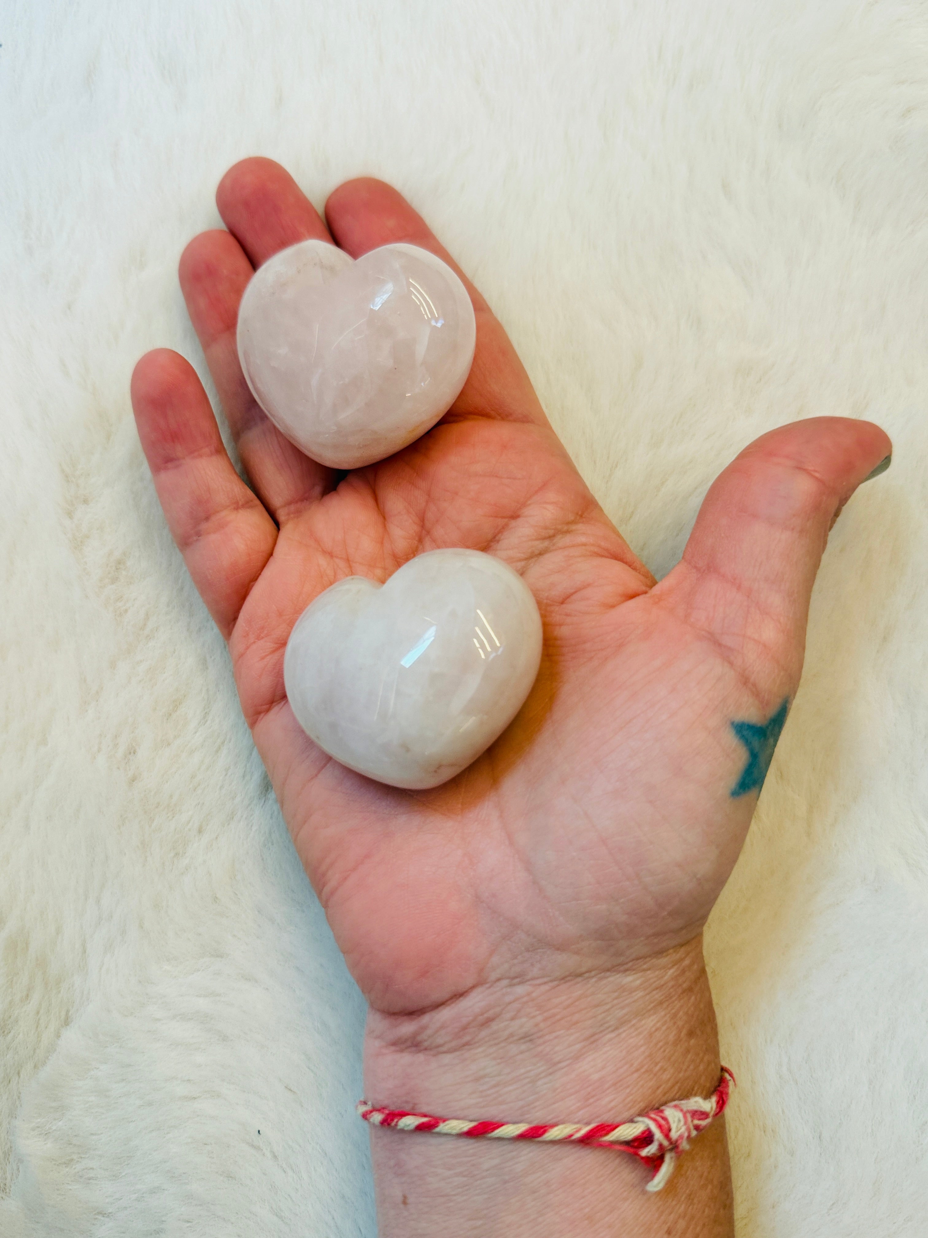 Protocolo Shanti Grid™ - Rose Quartz Heart - Pack of 2
