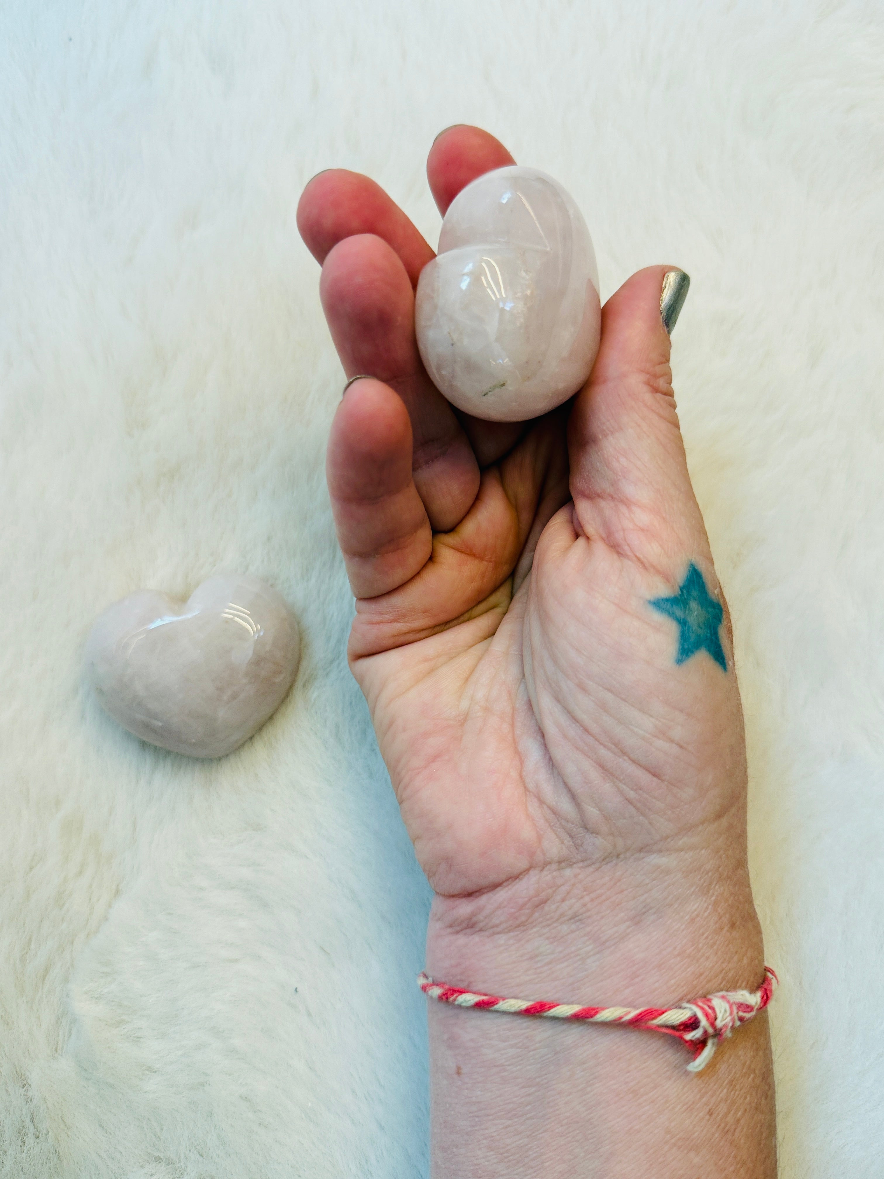 Protocolo Shanti Grid™ - Rose Quartz Heart - Pack of 2