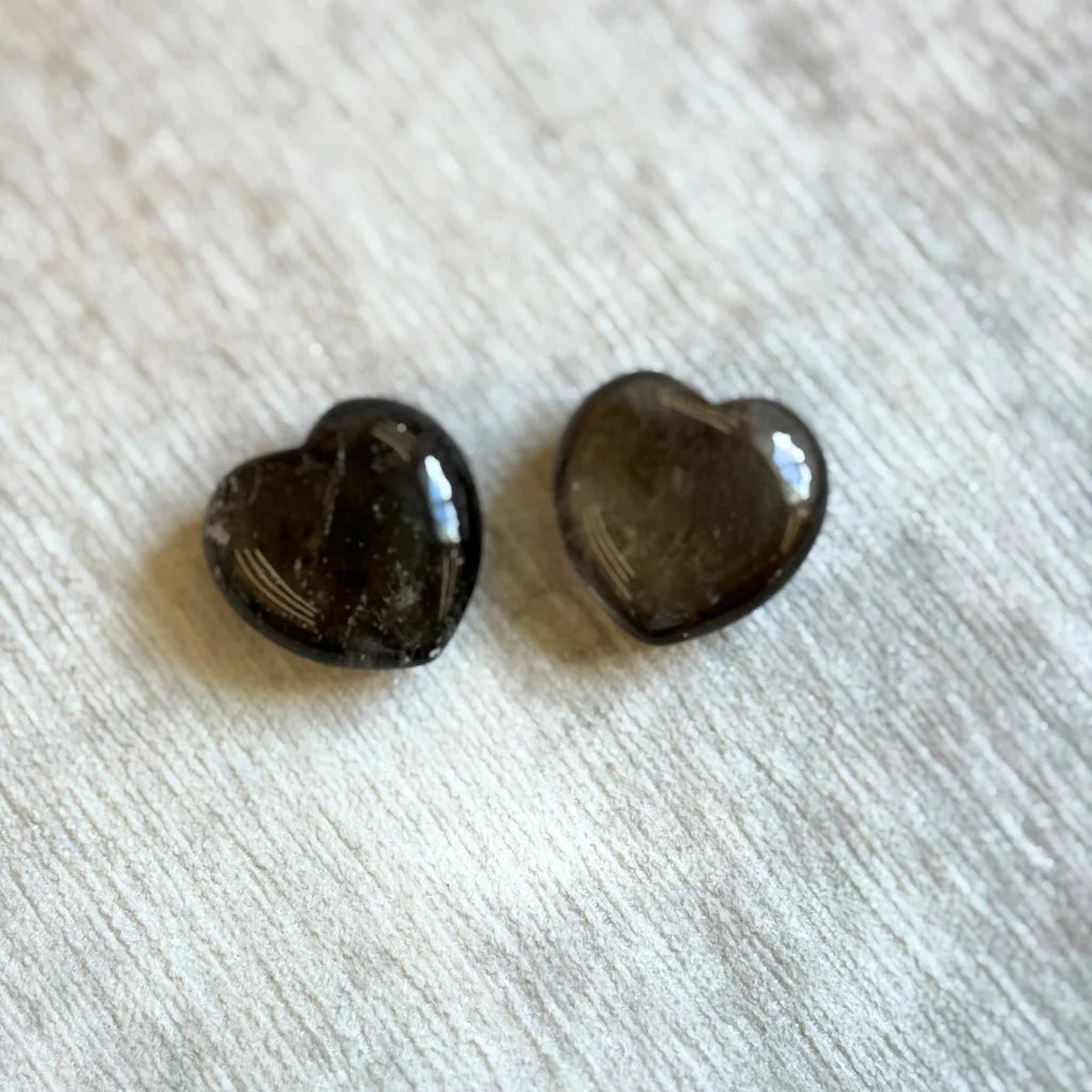 Cuarzo Ahumado / Smoky Quartz Therapy Stones - Pack of 2