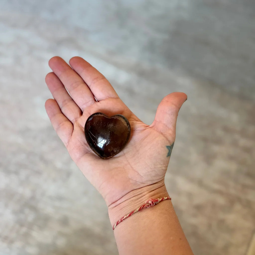 Cuarzo Ahumado / Smoky Quartz Therapy Stones - Pack of 2