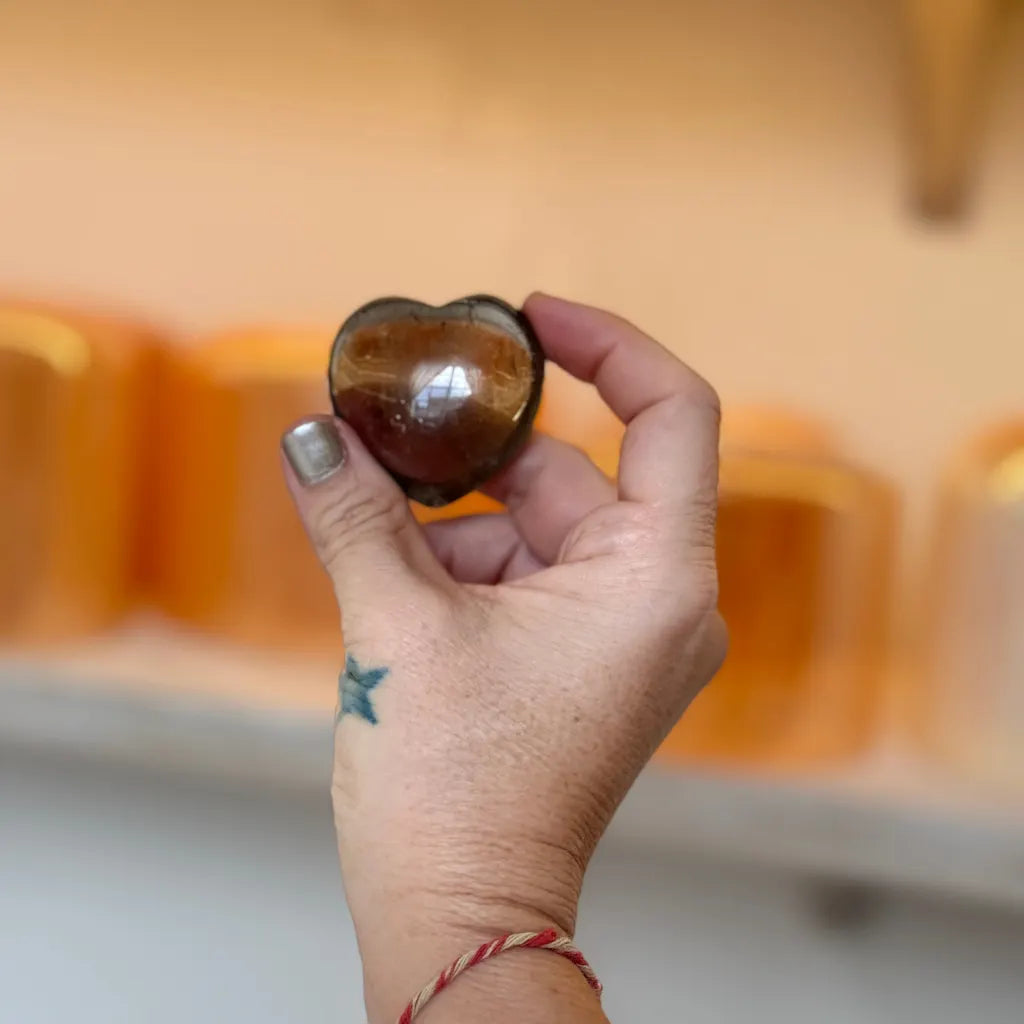 Cuarzo Ahumado / Smoky Quartz Therapy Stones - Pack of 2