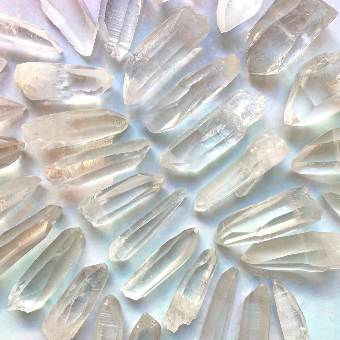 Lemurian Quartz Crystal Points