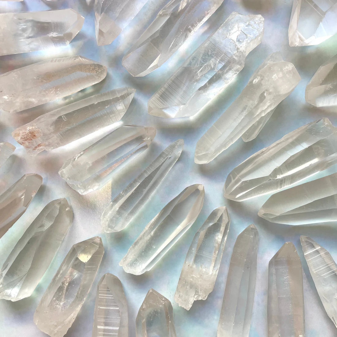 Lemurian Quartz Crystal Points